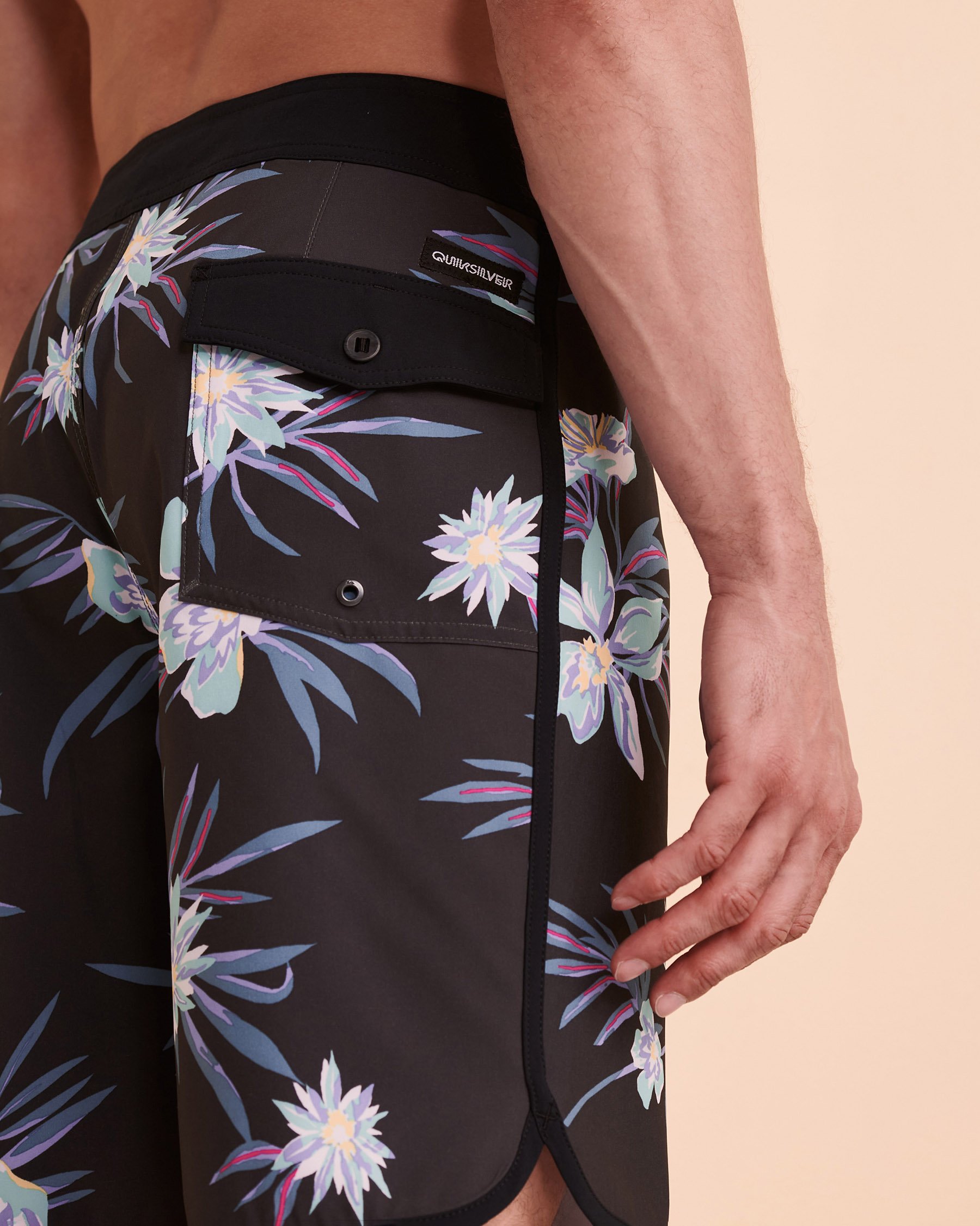 QUIKSILVER SURFSILK SCALLOP Boardshort Swimsuit Floral EQYBS04654 - View2