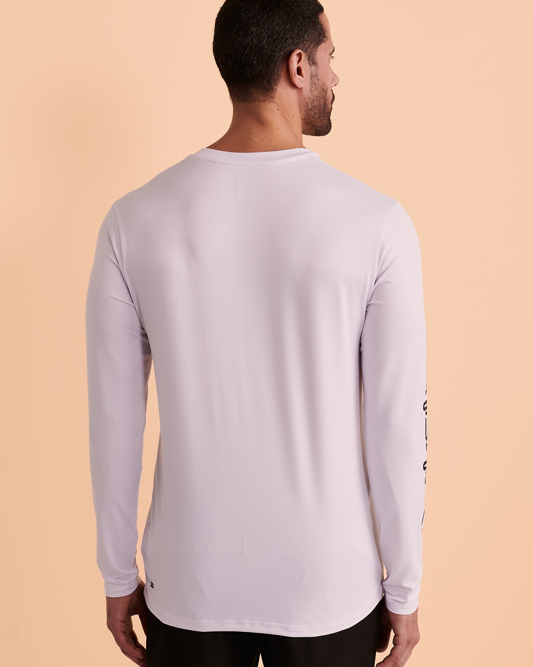 QUIKSILVER OMNI SESSION Long Sleeve Rashguard White EQYWR03349 - View3