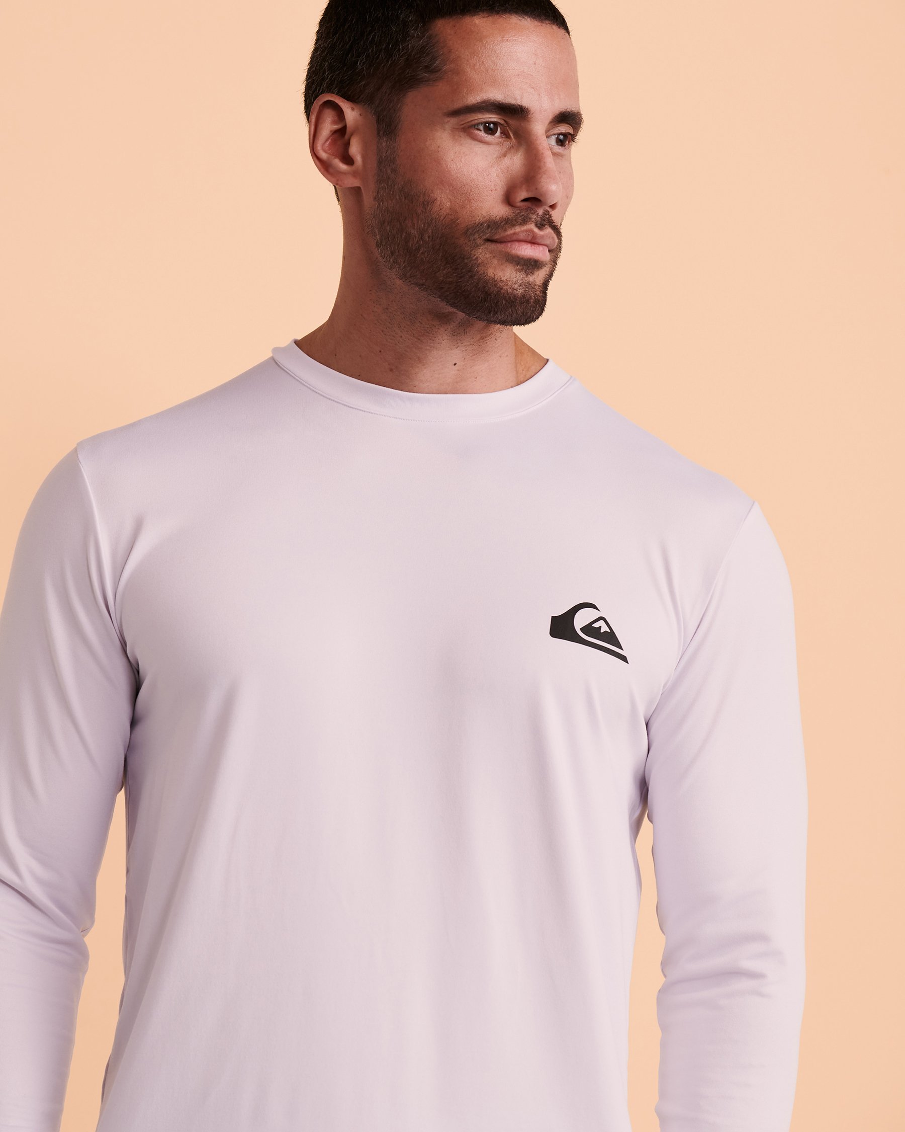 QUIKSILVER OMNI SESSION Long Sleeve Rashguard White EQYWR03349 - View4