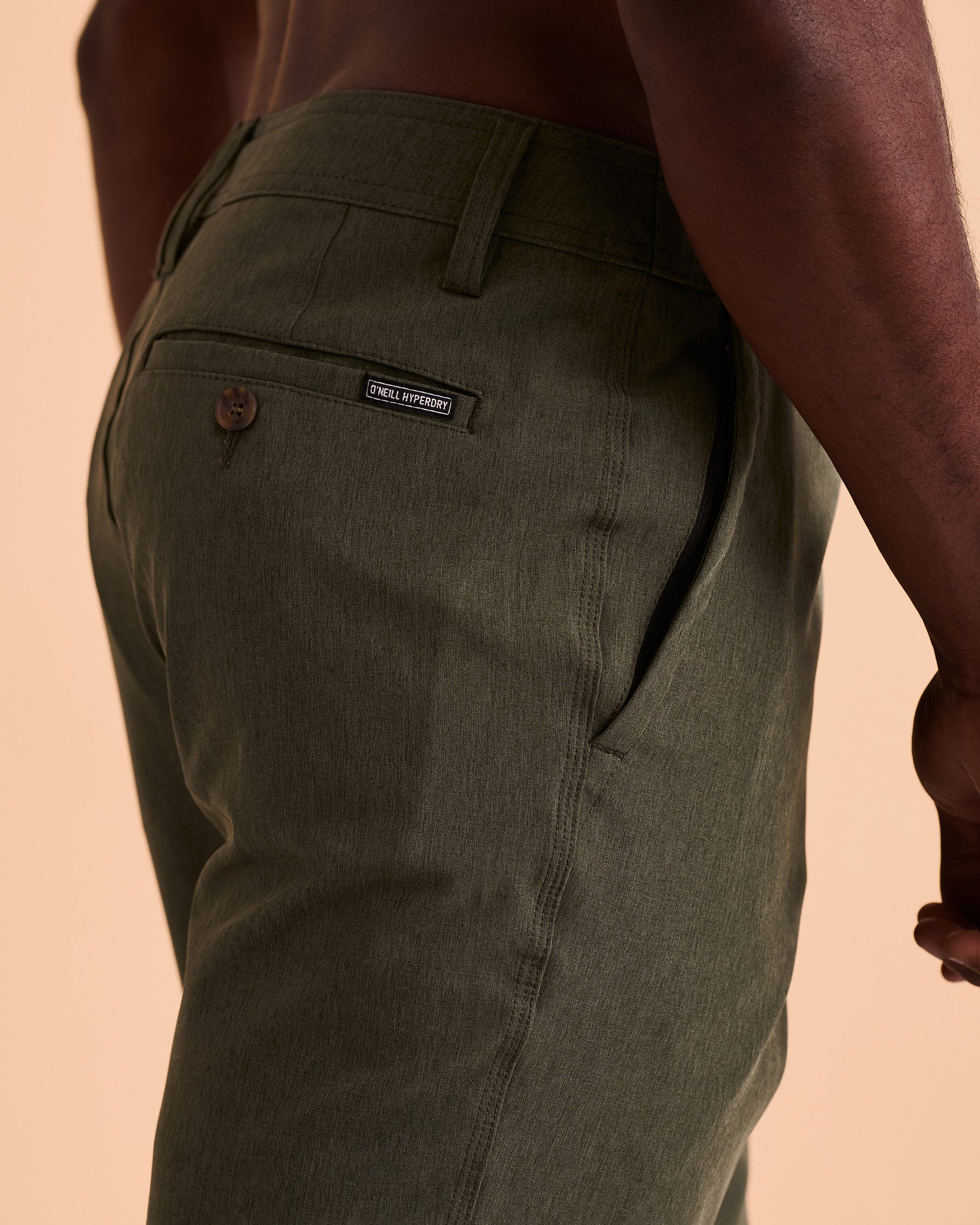 O'NEILL RESERVE HEATHER Hybrid Short Dark olive SP018A012 - View2