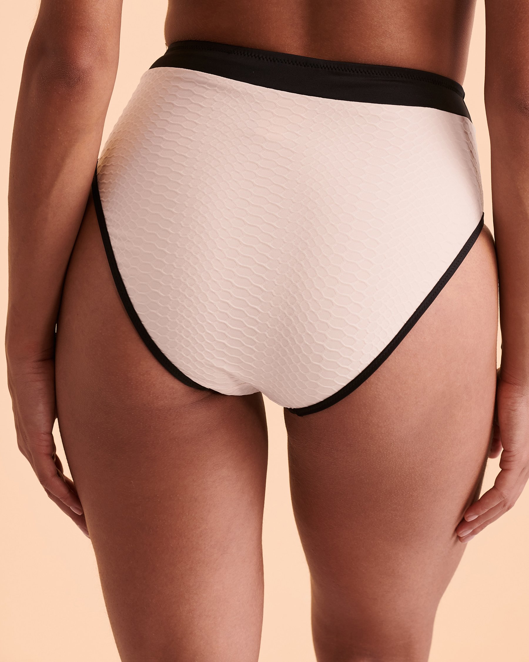 SANCTUARY Bas de bikini jambe haute SNAKE BITE Sable blanc SASB23534 - Voir2