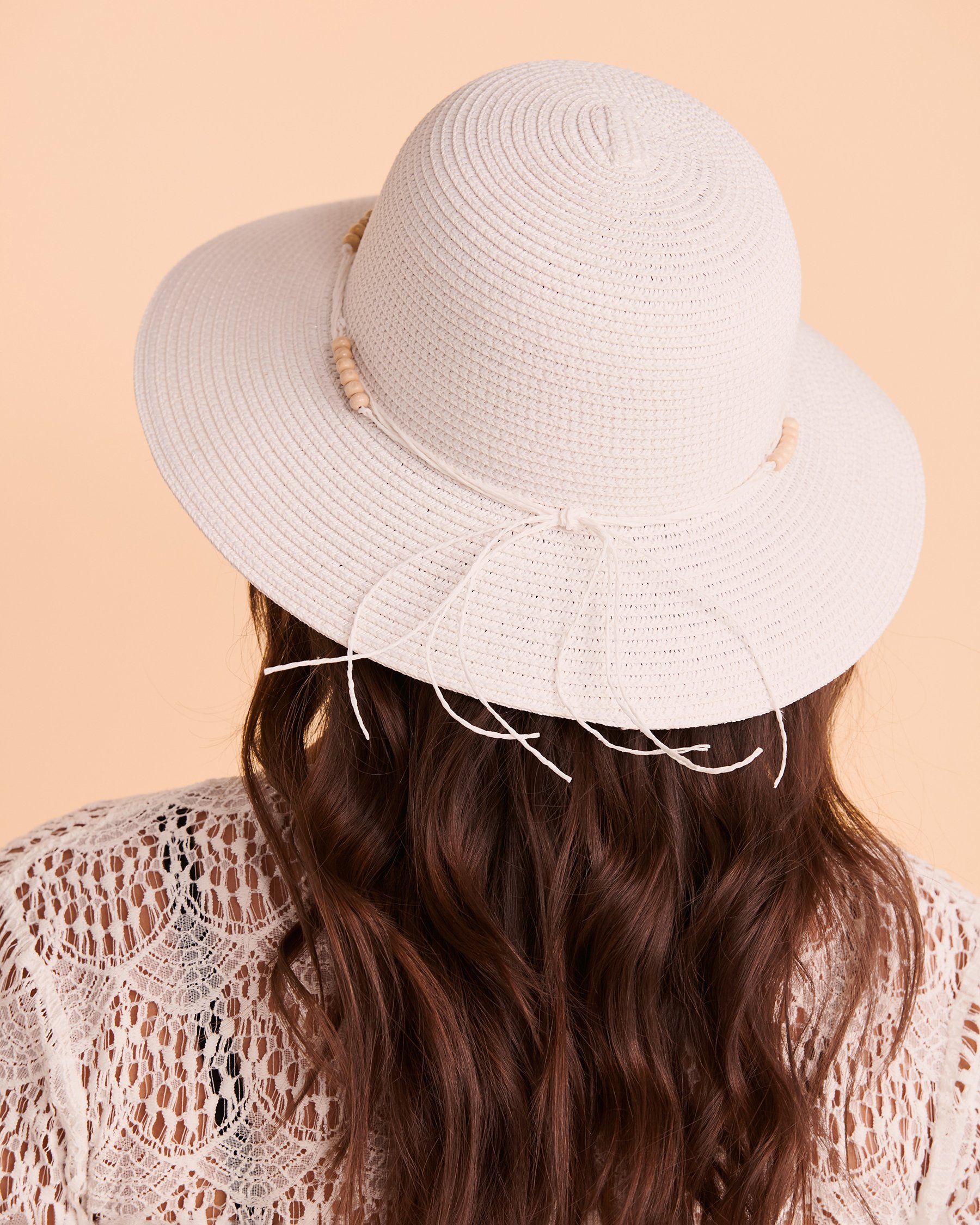 SARAJANE Chapeau cloche Blanc 23SJ2000 - Voir2