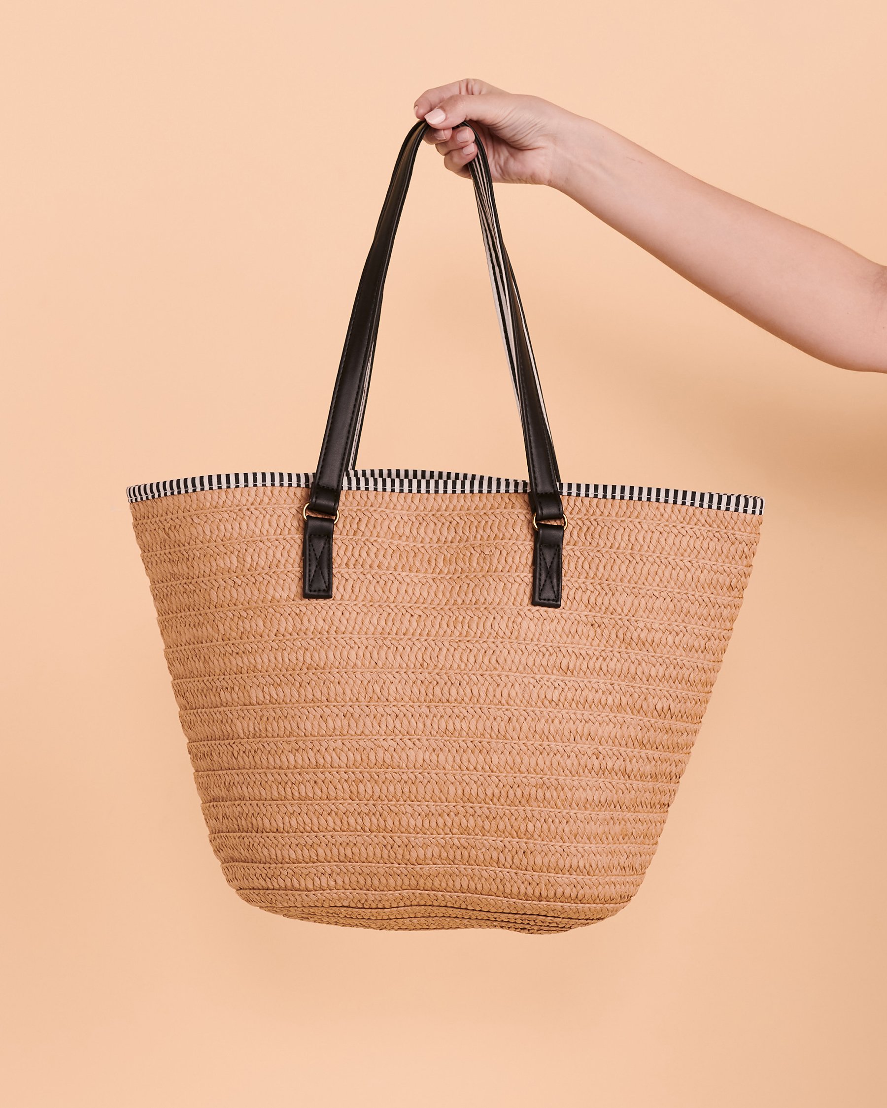 SARAJANE Straw Bag Beige 23SJ2074 - View2