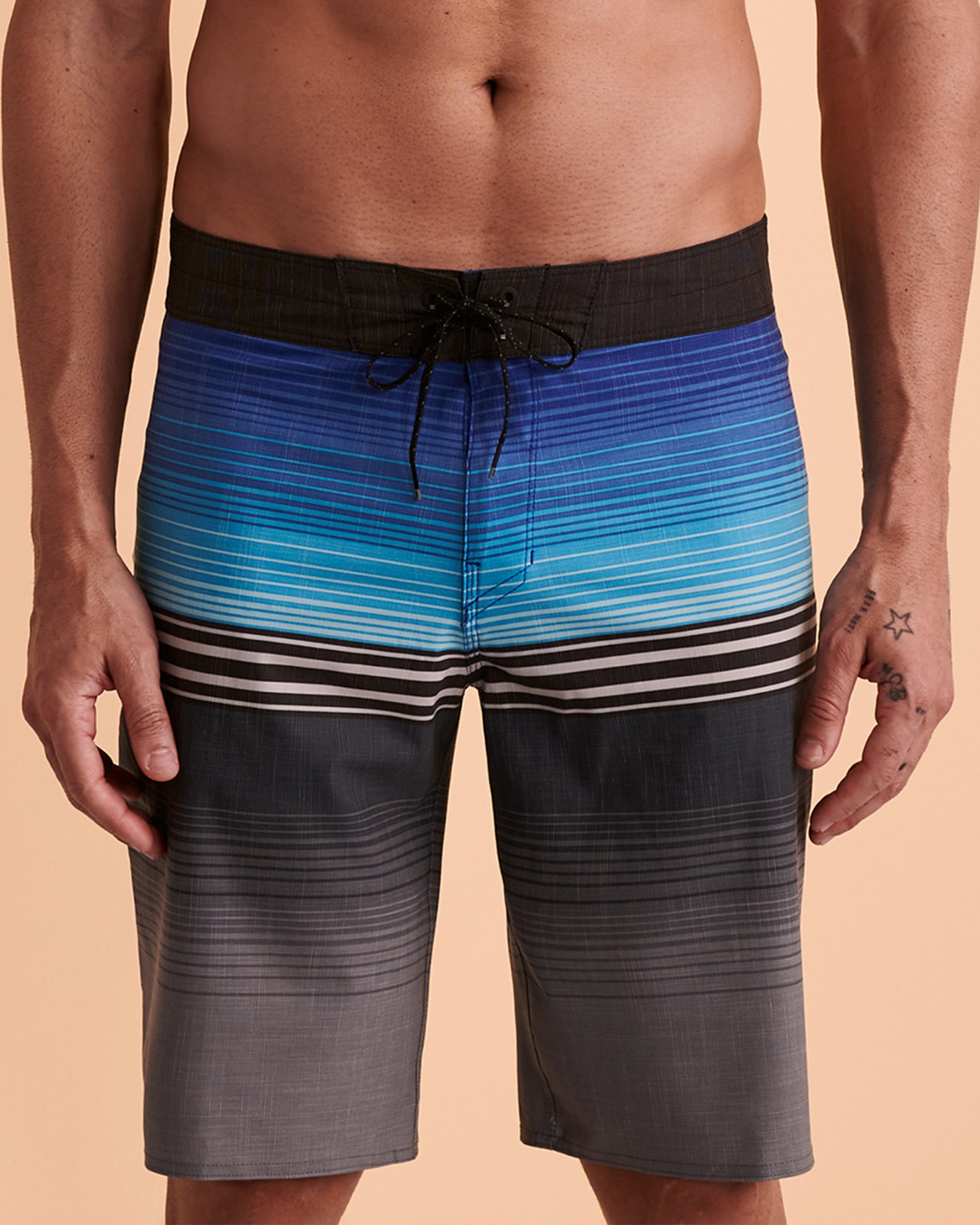 BILLABONG Maillot boardshort ALL DAY HEATHER Rayures ABYBS00392 - Voir1
