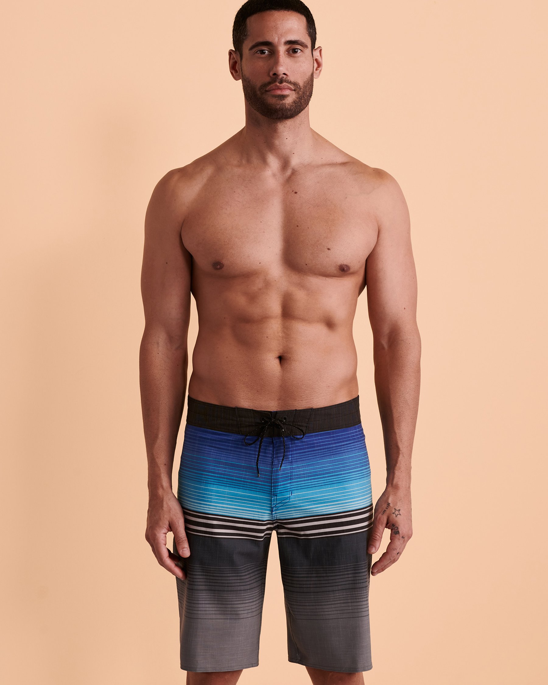 BILLABONG Maillot boardshort ALL DAY HEATHER Rayures ABYBS00392 - Voir4
