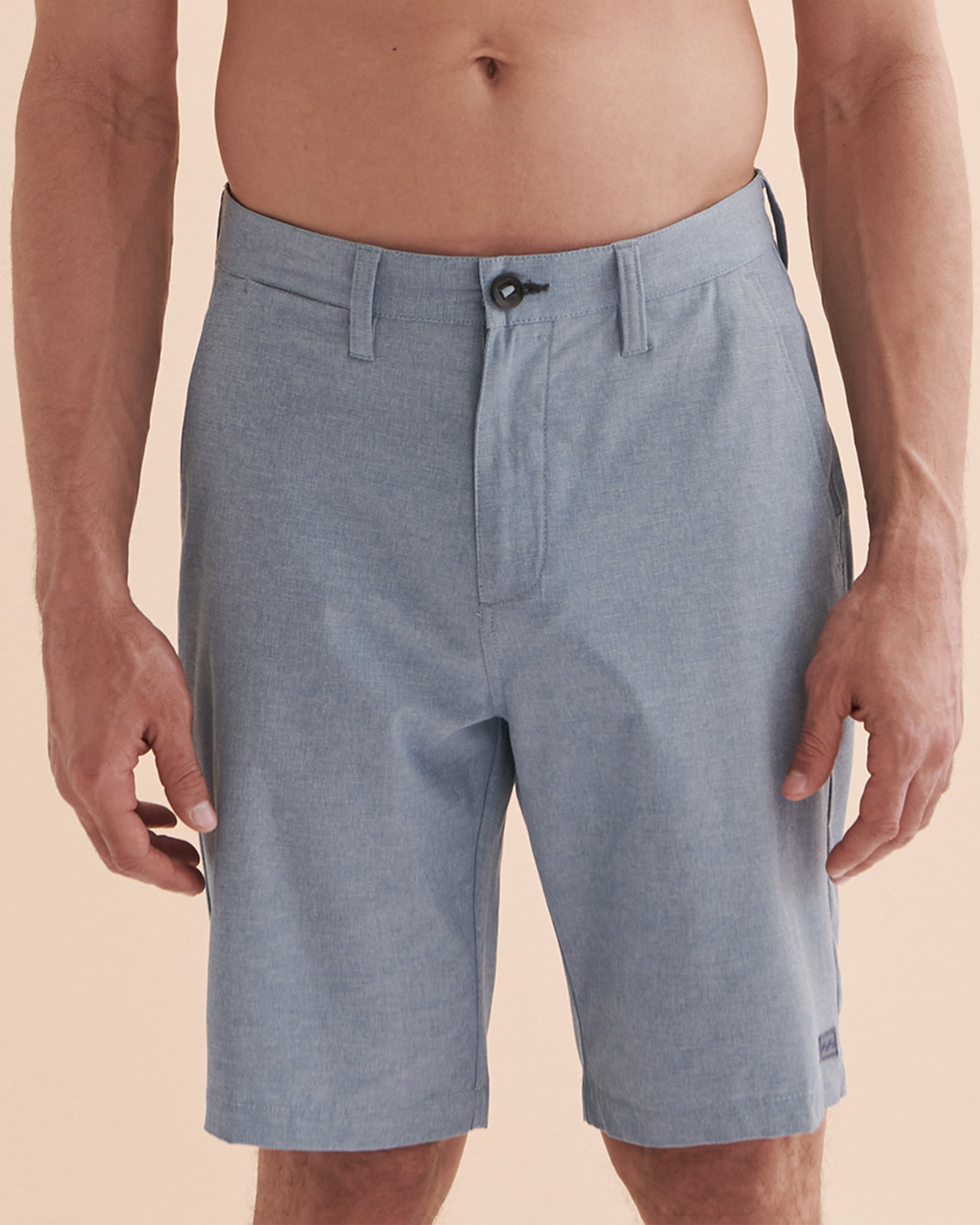 BILLABONG CROSSFIRE SLUB Hybrid Short Washed blue ABYWS00199 - View1