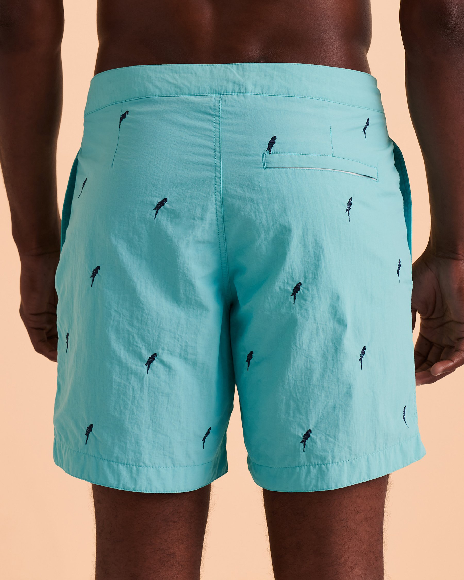 BOTO ARUBA Swim Trunks Turquoise 314135 - View2