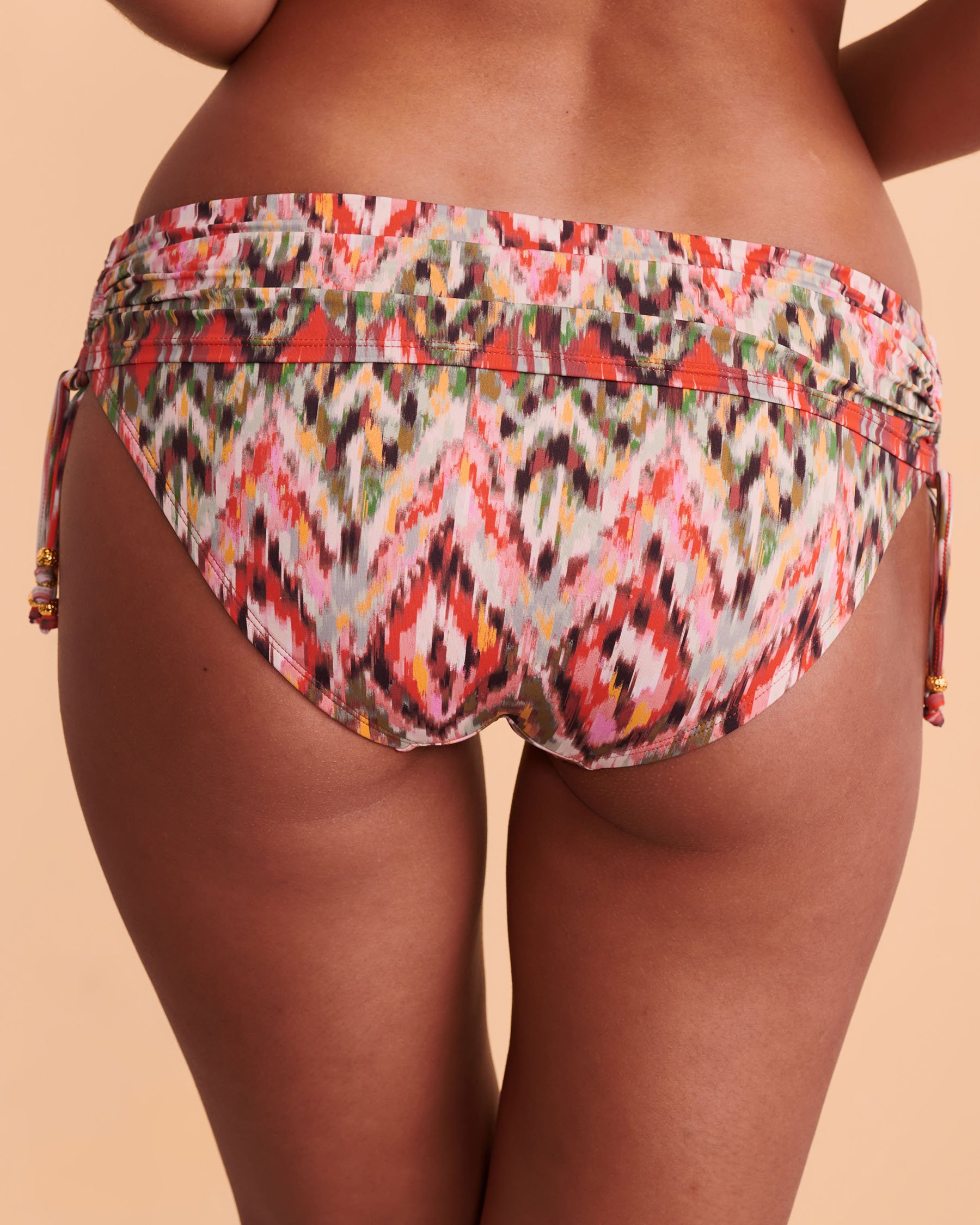 BLEU ROD BEATTIE FREE SPIRIT Shirred Hipster Bikini Bottom Multi print RBFS23505 - View3