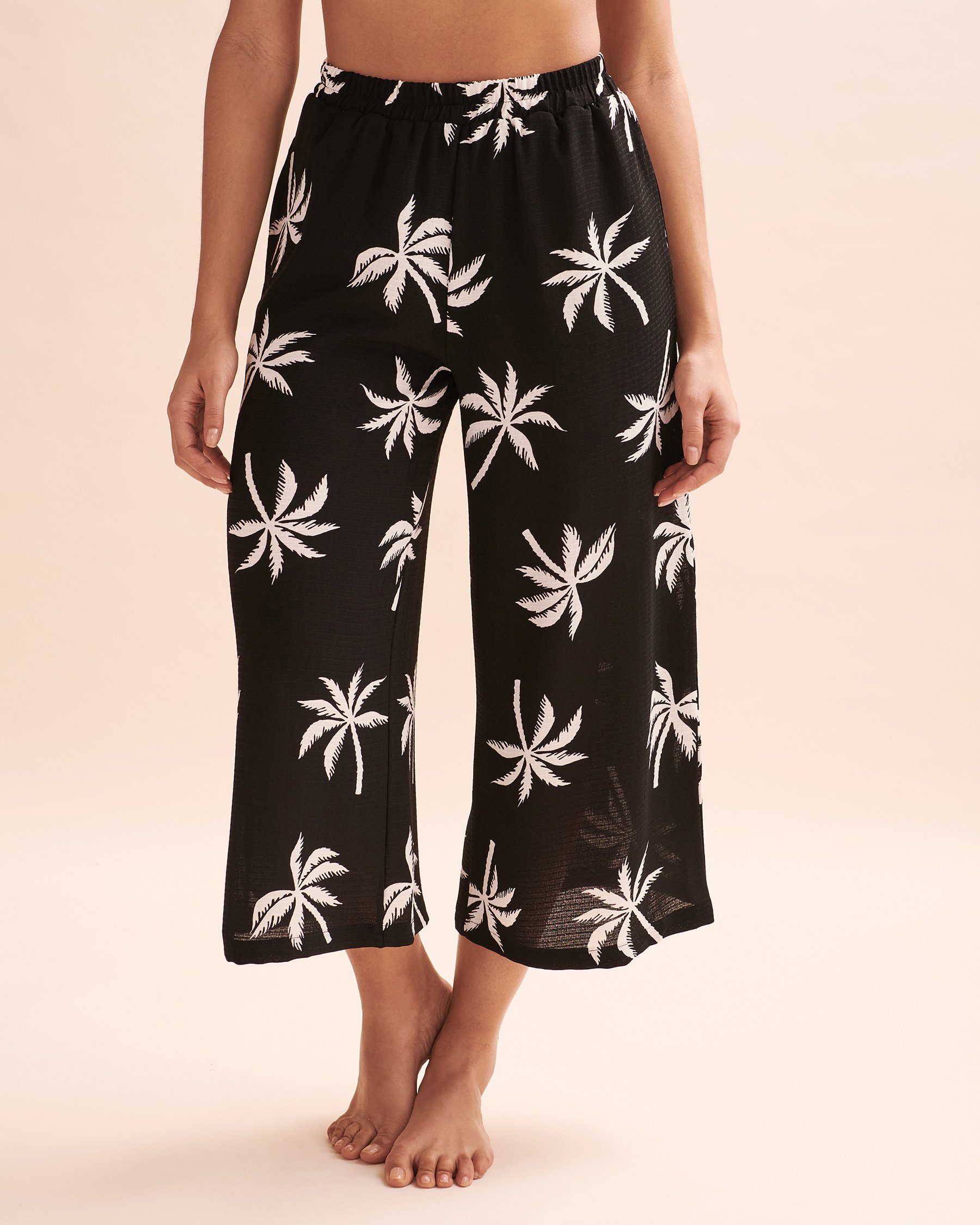COVER ME SANDSTORM Wide Leg Pants Palm tree 23022892 - View4