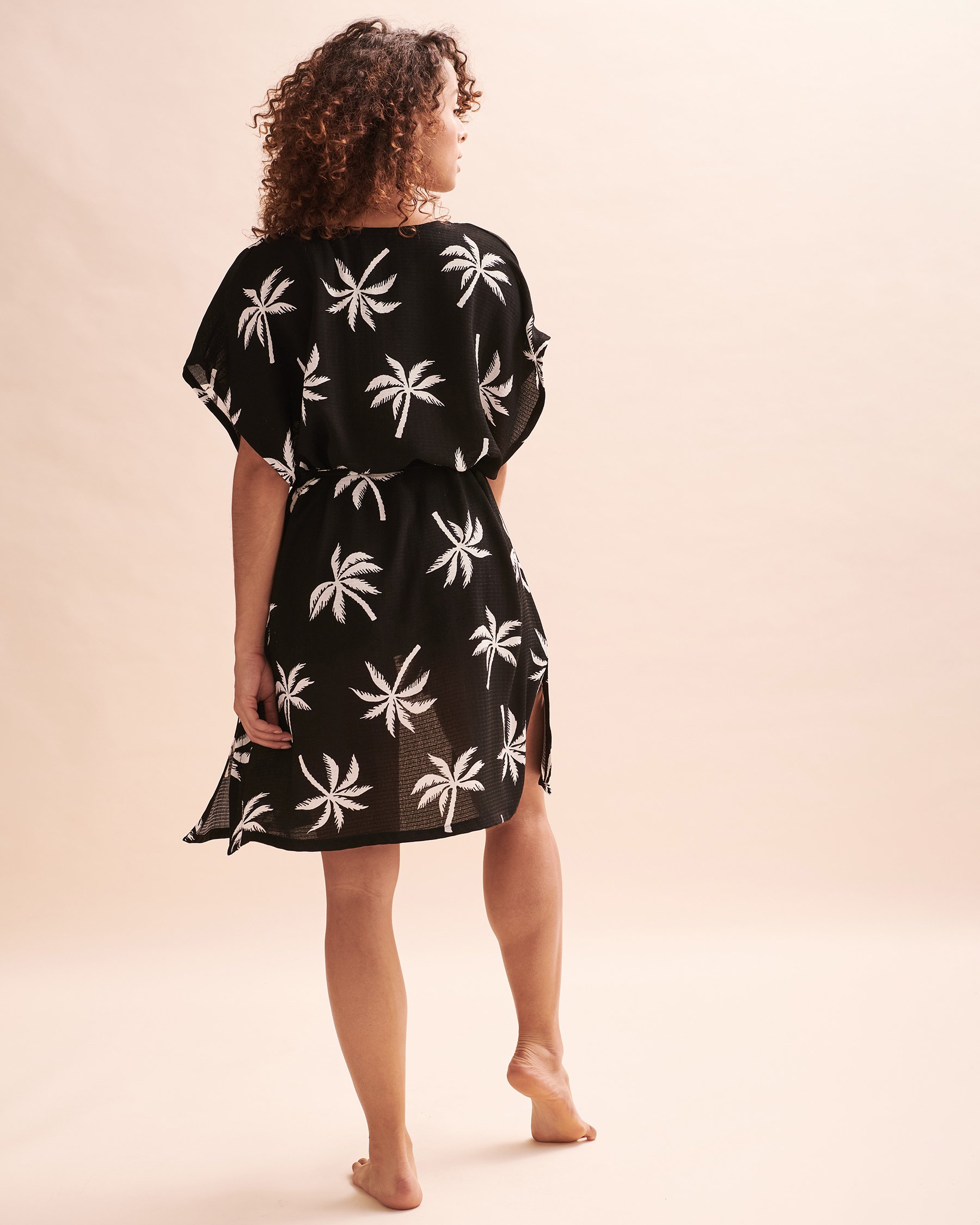 COVER ME SANDSTORM Cover-up Palm tree 23052886 - View2