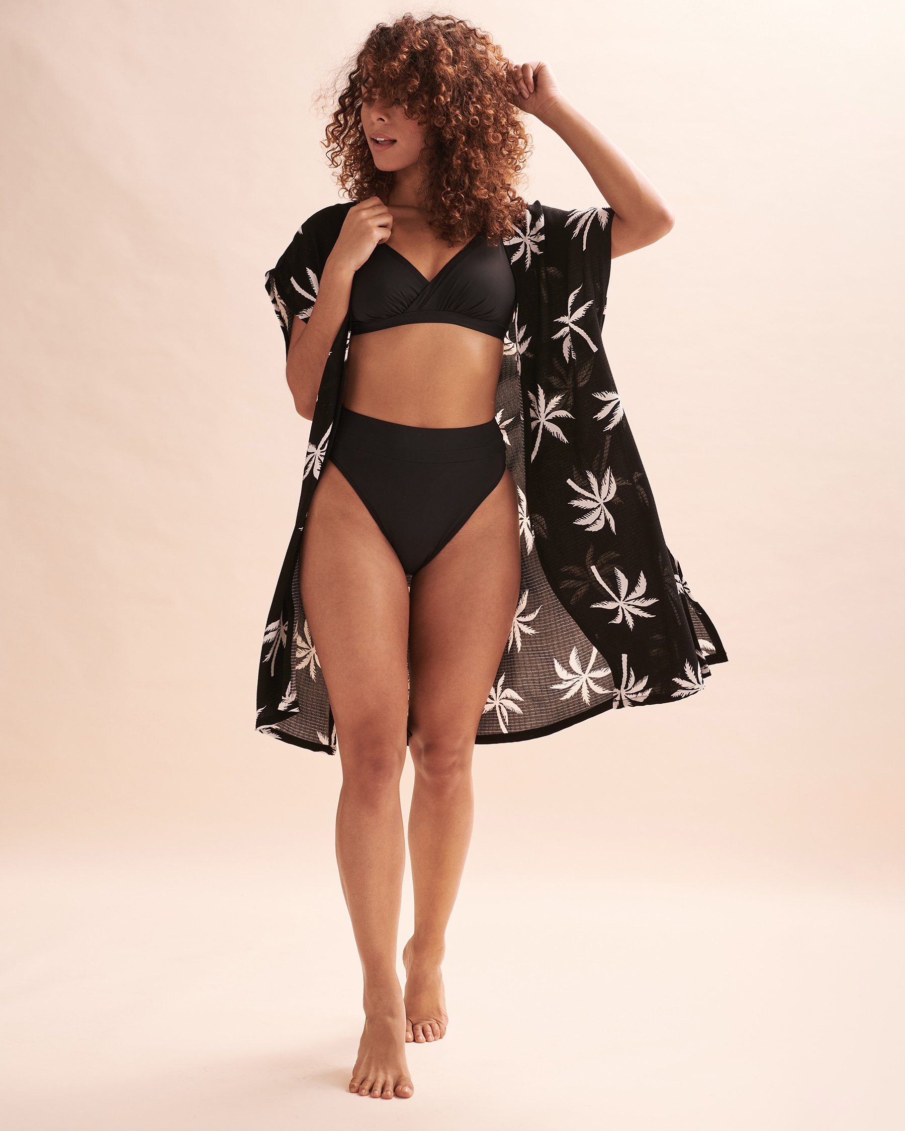 COVER ME SANDSTORM Cover-up Palm tree 23052886 - View6