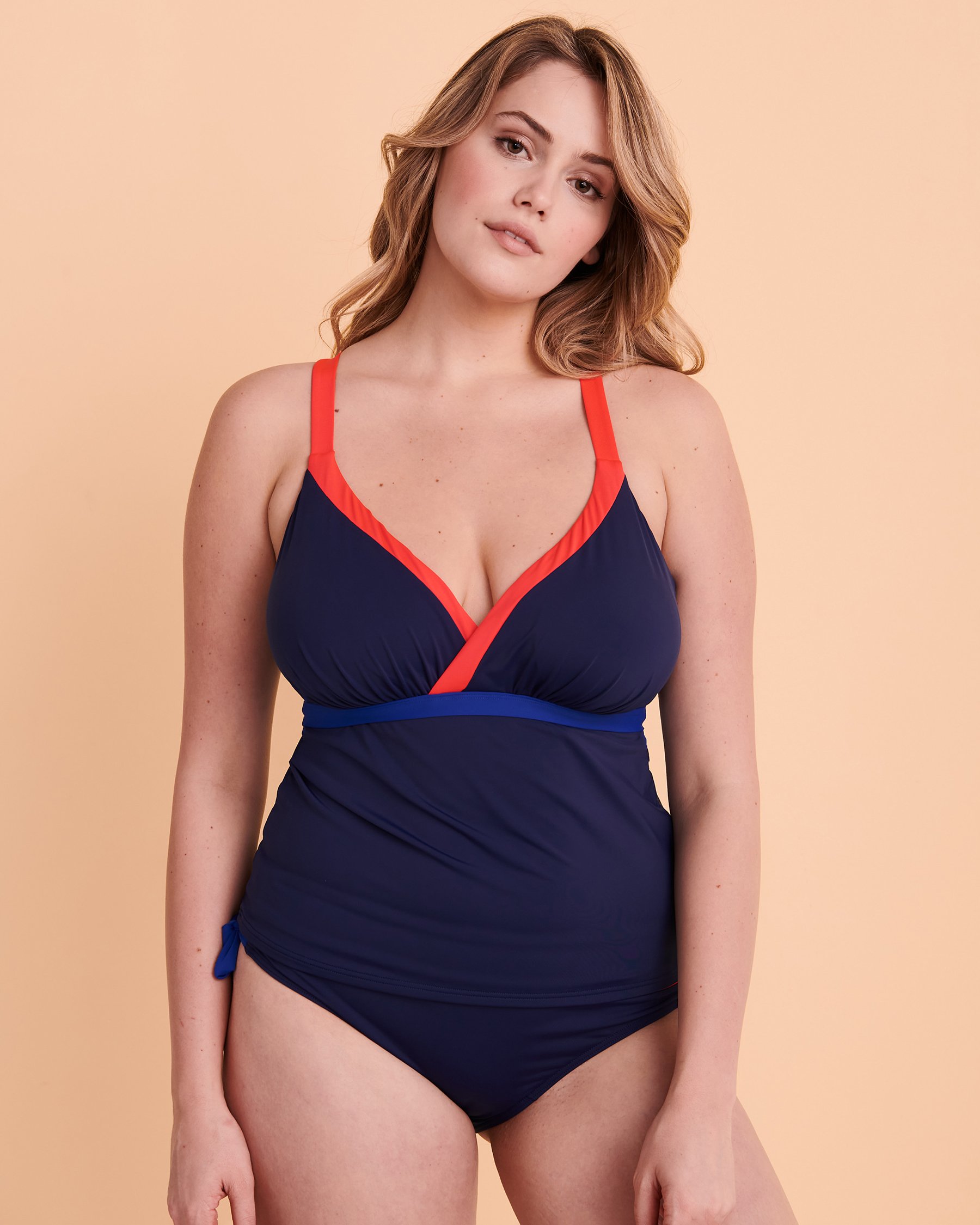 EAU DE SEA OCEAN BLUES Side Tie Bikini Bottom Navy 01300192 - View5