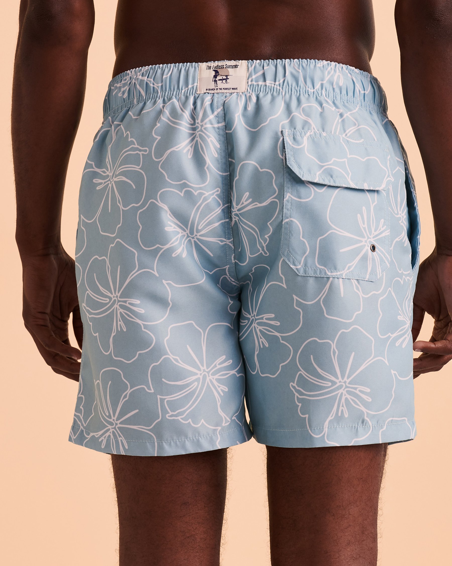 ENDLESS SUMMER Maillot volley HAWAIIAN Fleurs E30611 - Voir2