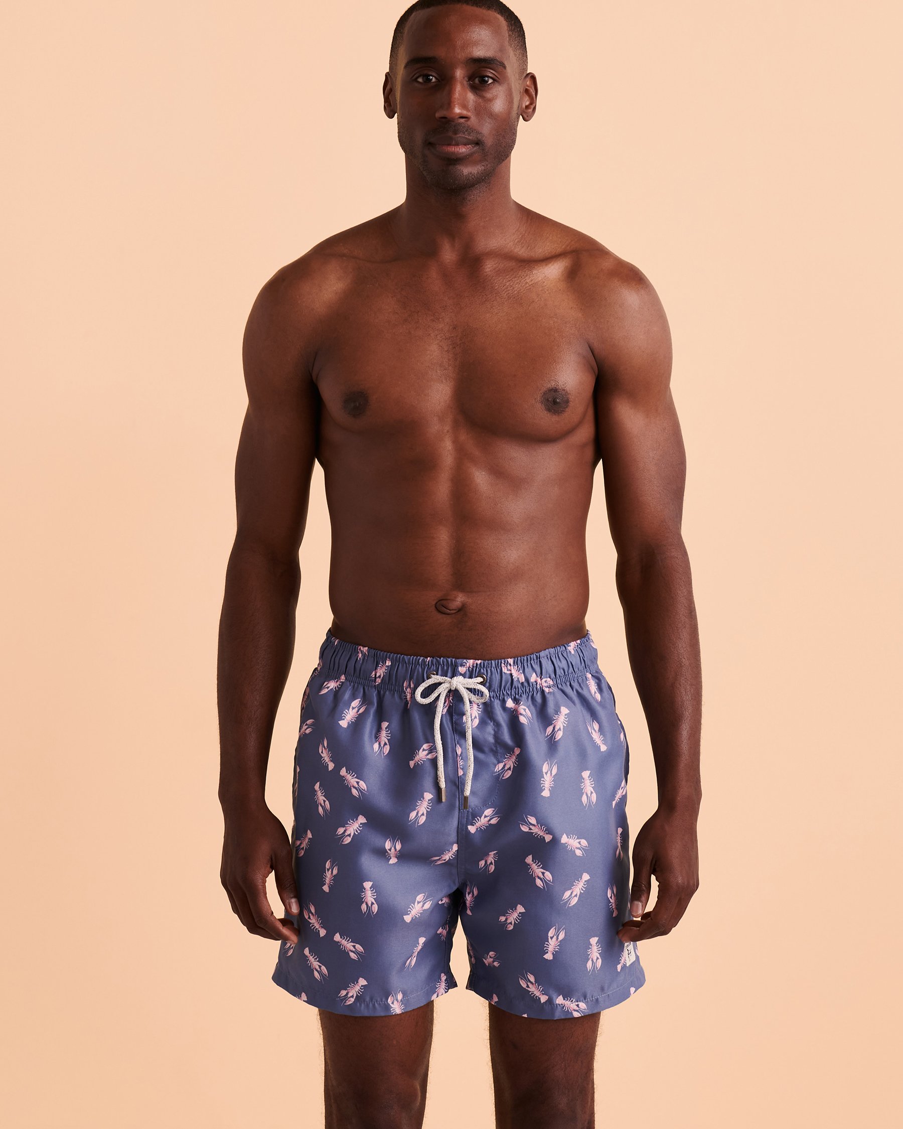 ENDLESS SUMMER DENIM Volley Swimsuit Lobster E30622 - View4