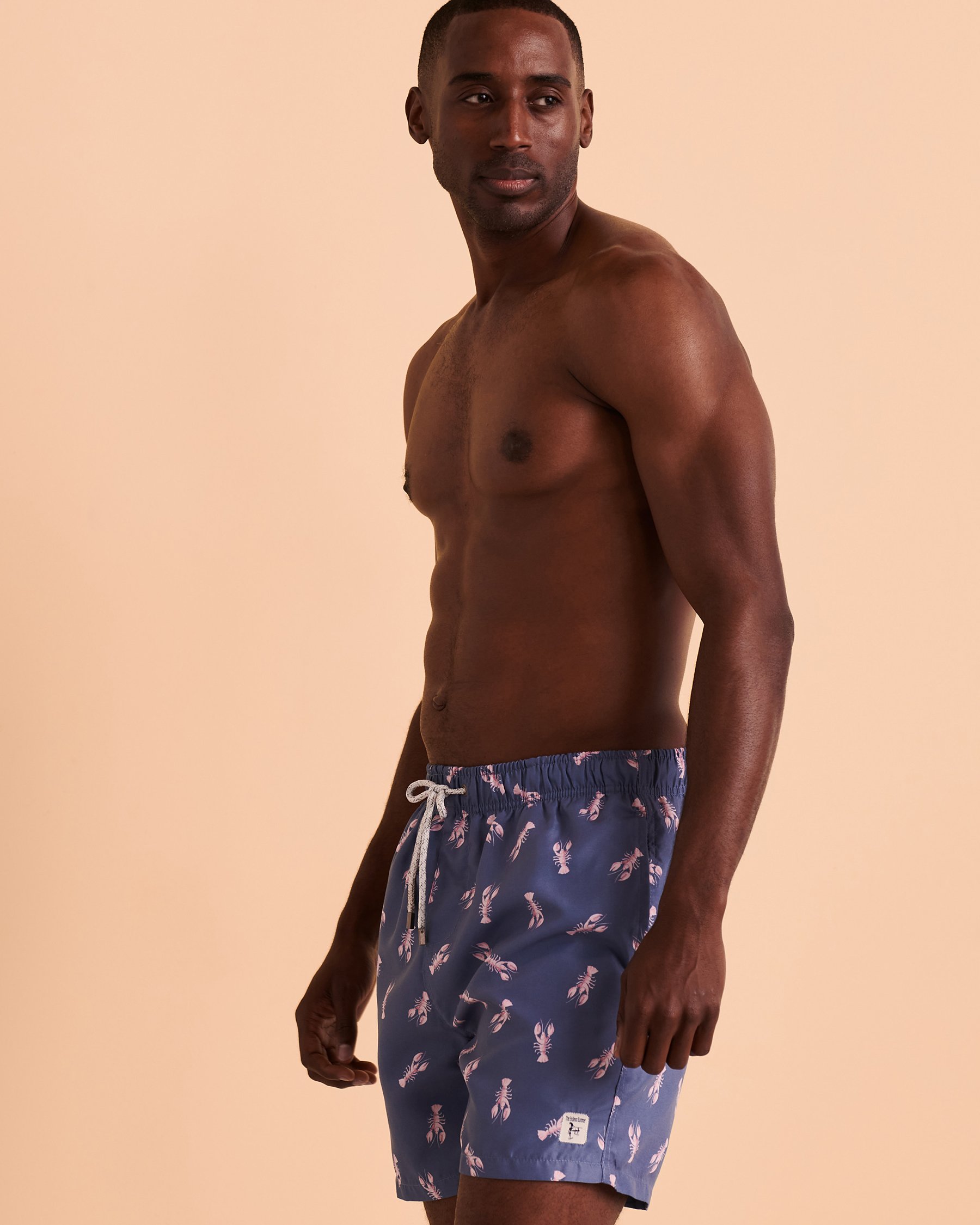 ENDLESS SUMMER DENIM Volley Swimsuit Lobster E30622 - View5
