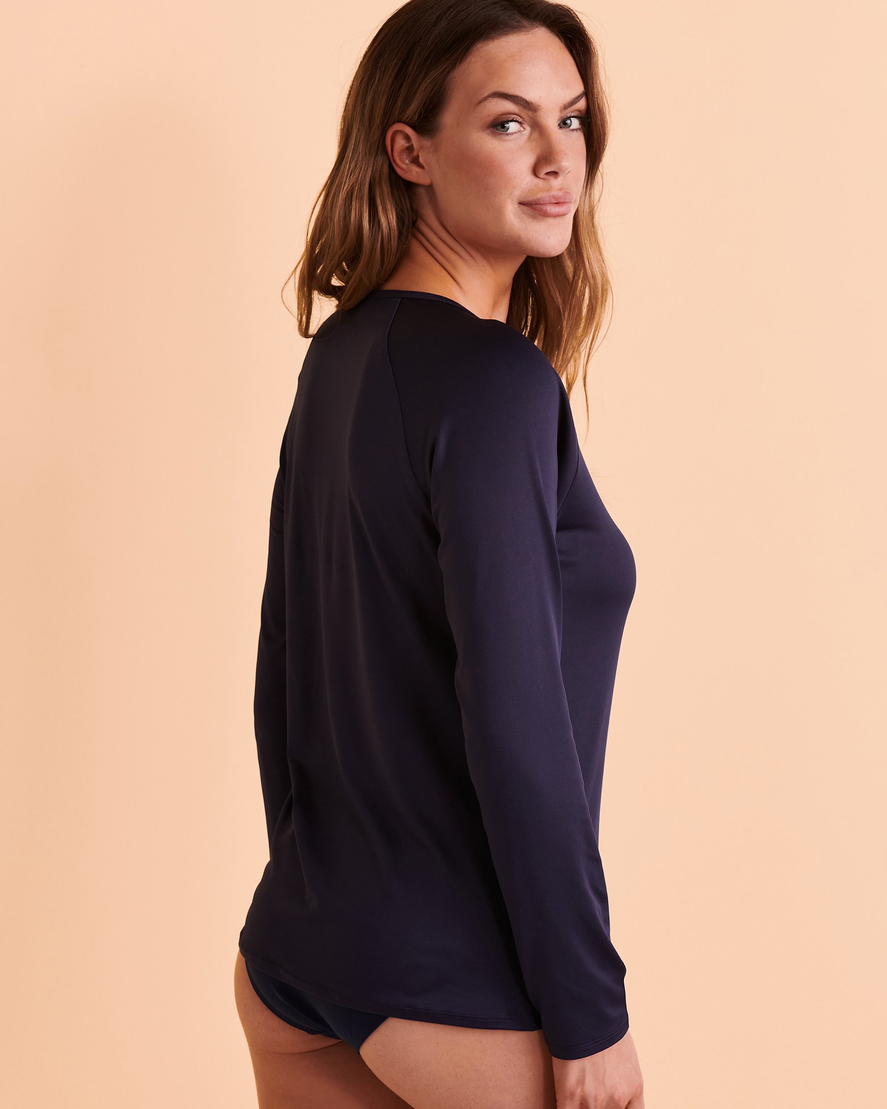 NAUTICA Rashguard manches longues LIVE IN COLOR Marine 8L3LC79 - Voir2