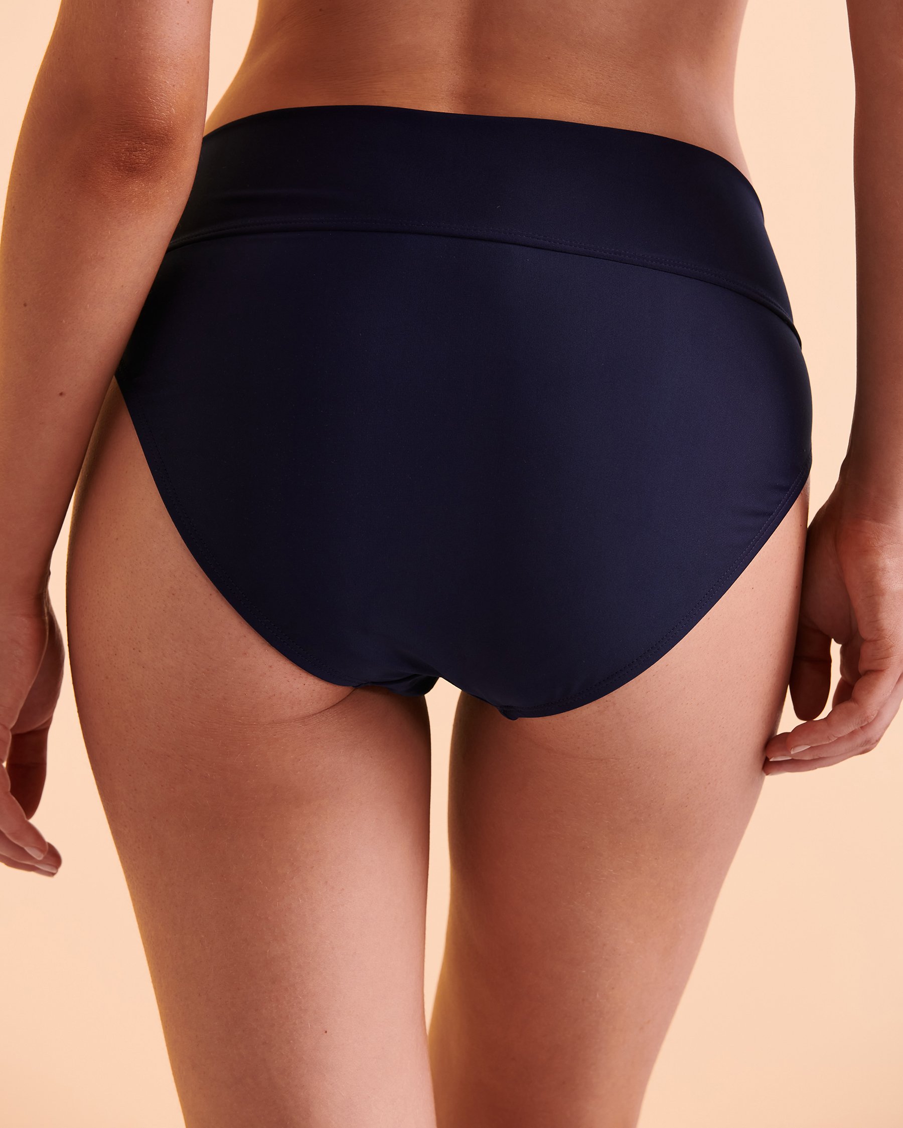 NAUTICA Core Mid Waist Bikini Bottom Navy 8LB306A - View2