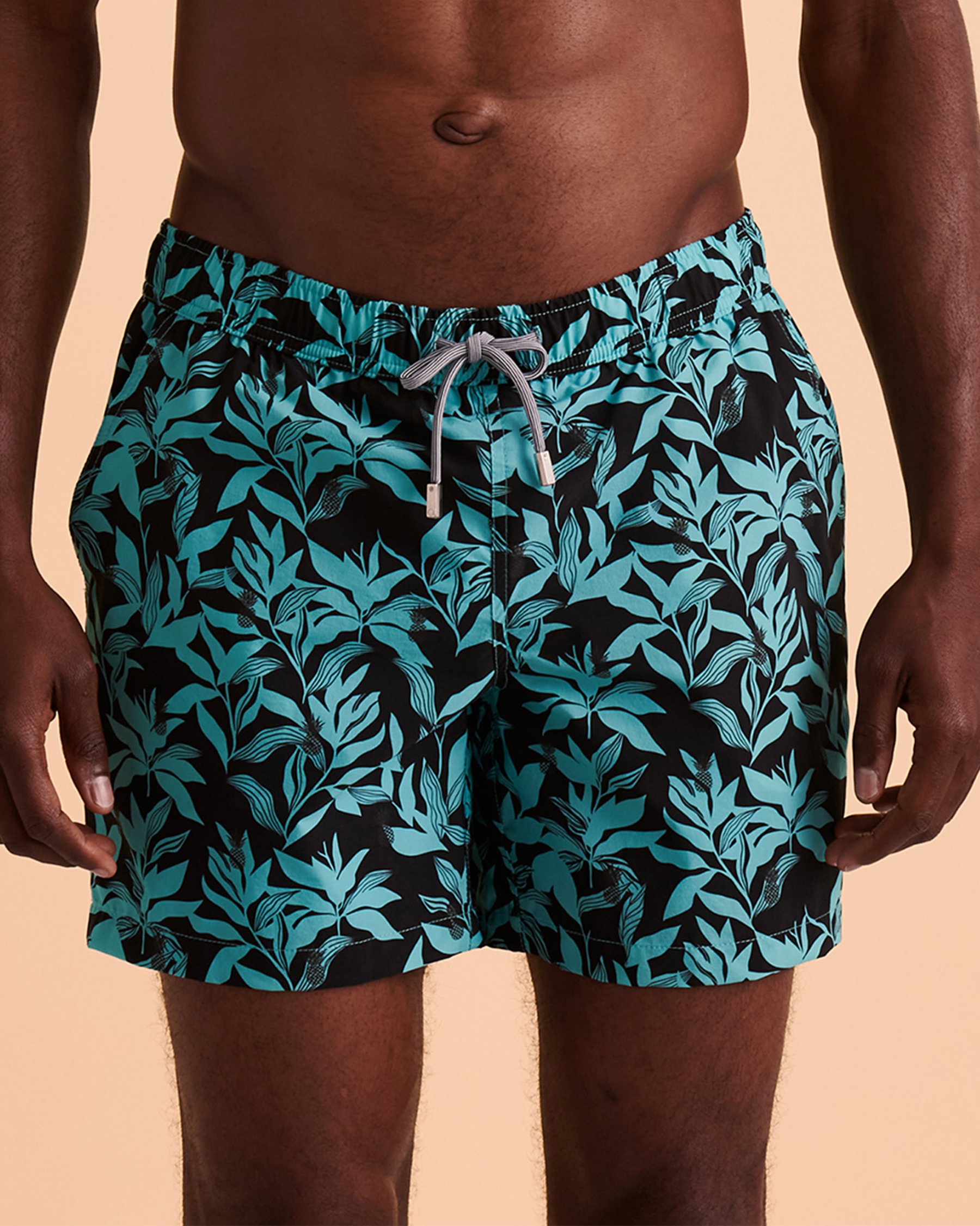 PUBLIC BEACH Maillot volley Leaves Imprimé PB5636BIK - Voir3
