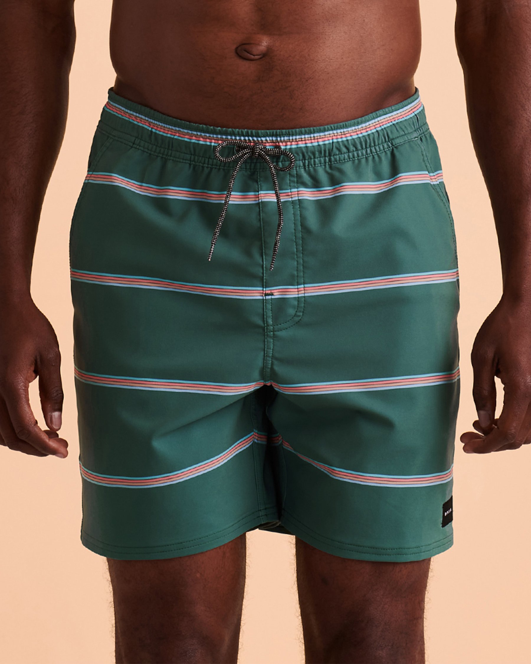 RIP CURL Maillot volley CORE Rayures bleues CBO2W8 - Voir1