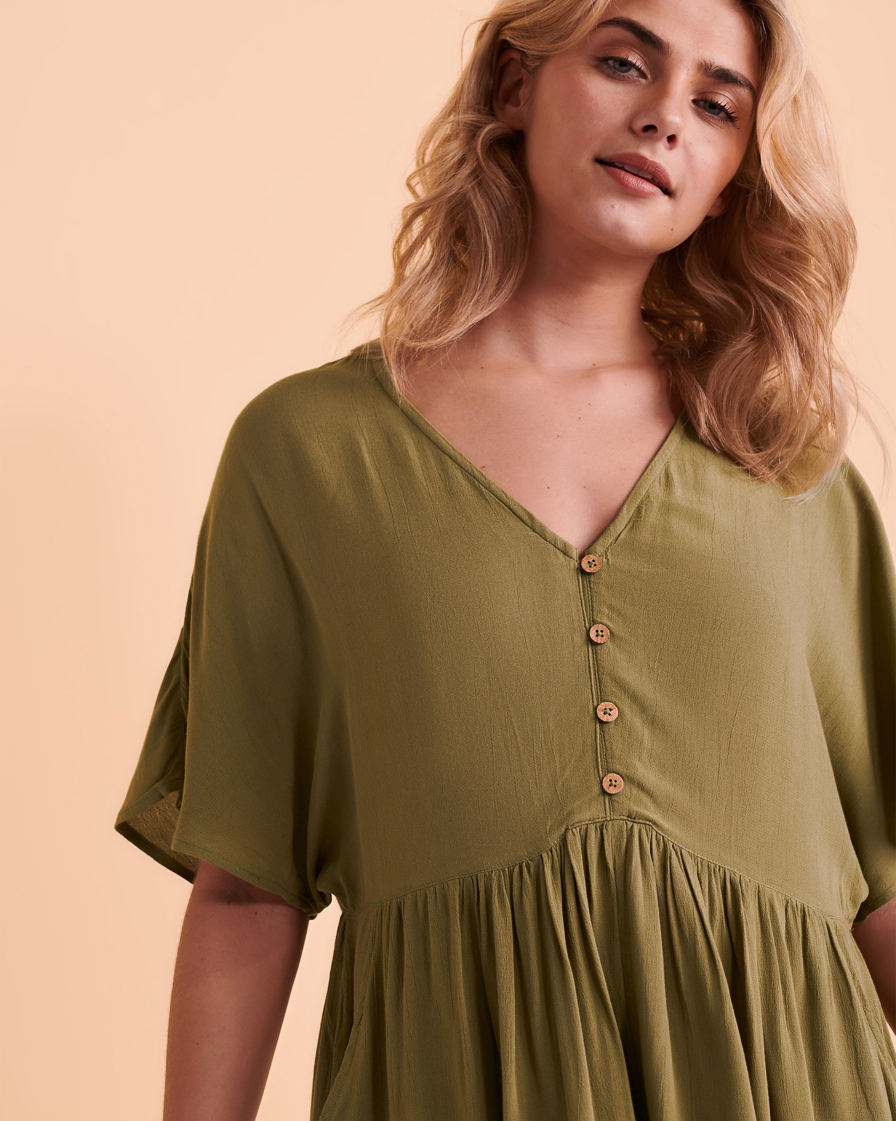 ROXY Combi-short manches courtes ENDLESS JOURNEY Vert ARJWD03517 - Voir3