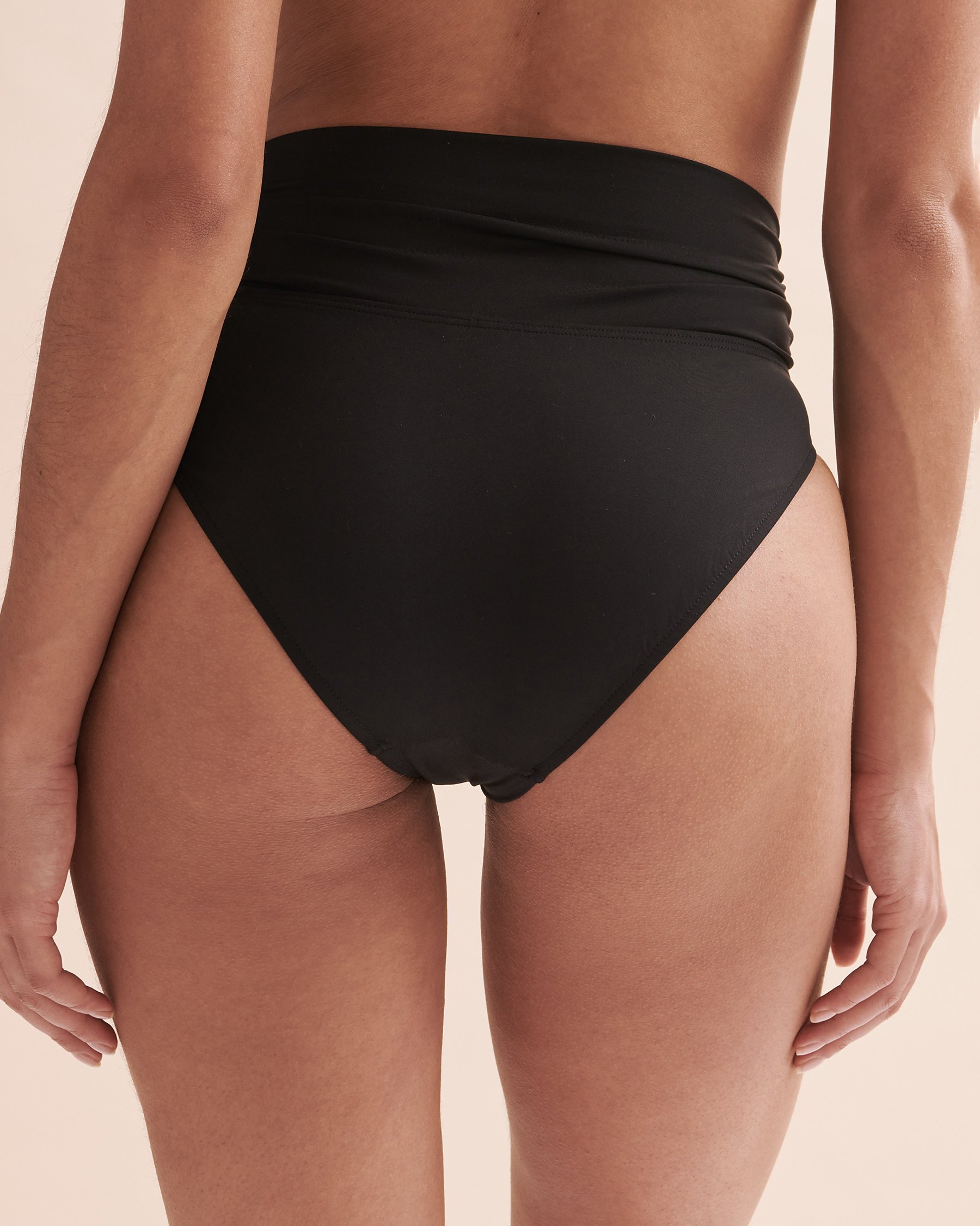 SEA LEVEL ESSENTIALS ECO High Waist Bikini Bottom Black SL4495ECO - View2