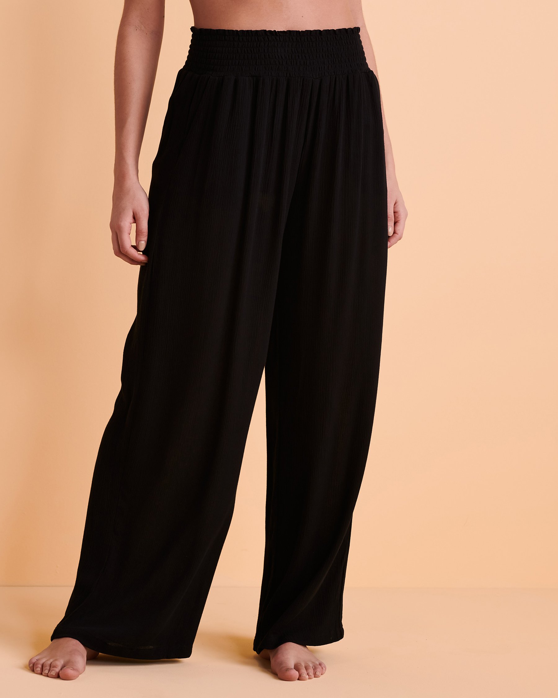 TROPIK Black Pants with Pockets Black 02200038 - View1
