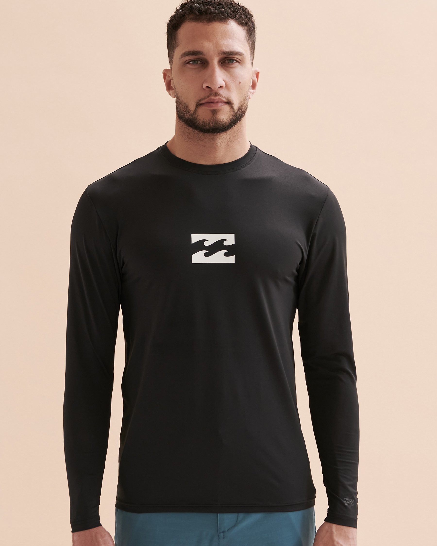 BILLABONG All Day Wave Long Sleeve Rashguard Black ABYWR00109 - View5