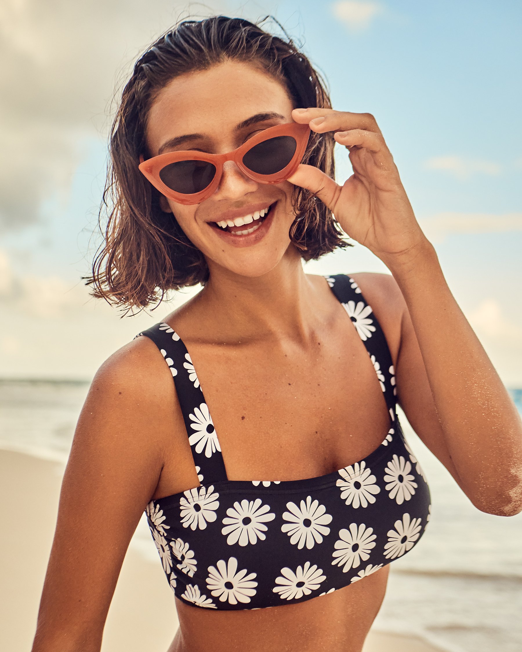 TROPIK Daisy Bralette Bikini Top Daisys 01100177 - View1