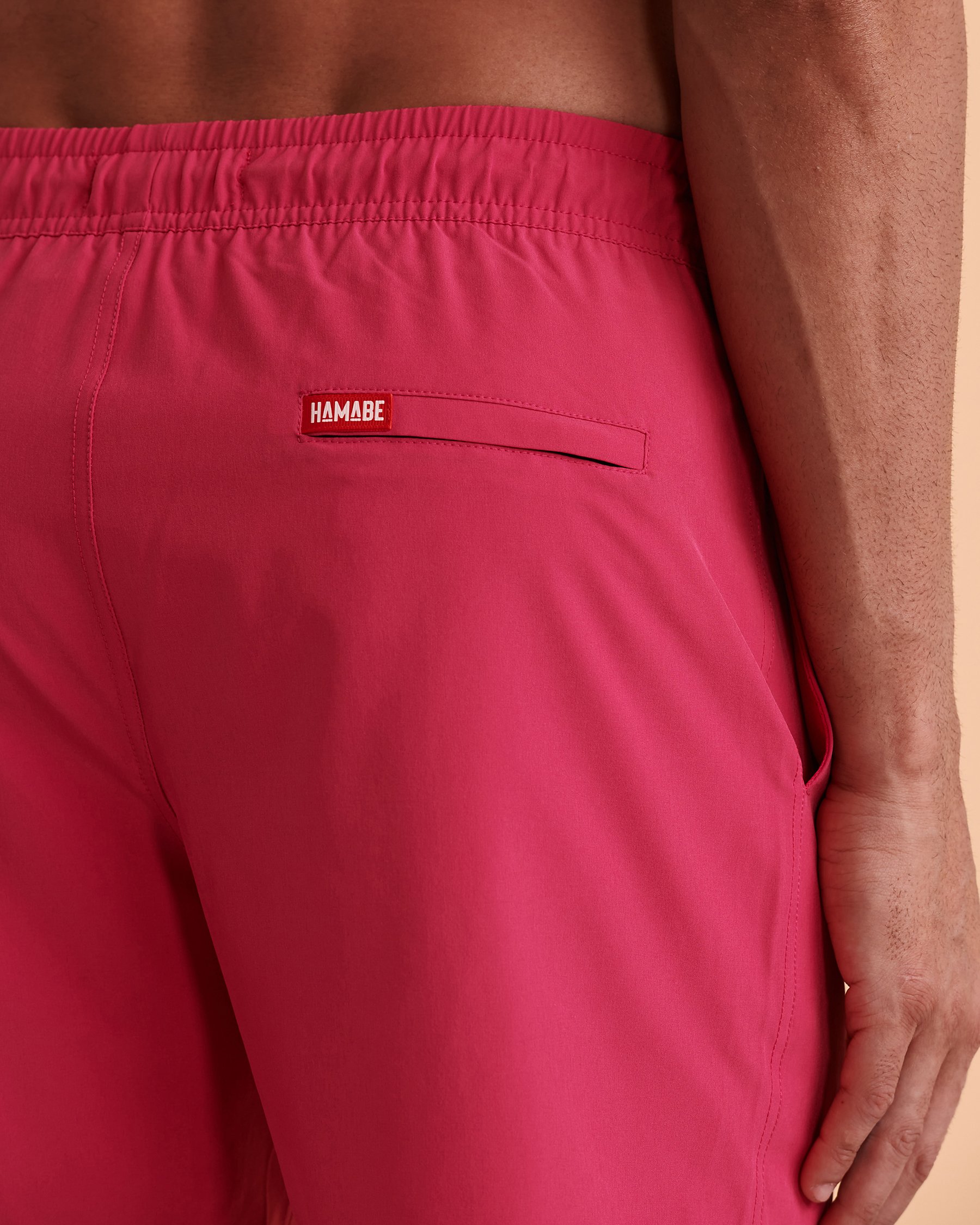 HAMABE Maillot volley avec filet Rose éclatant 03100014 - Voir4