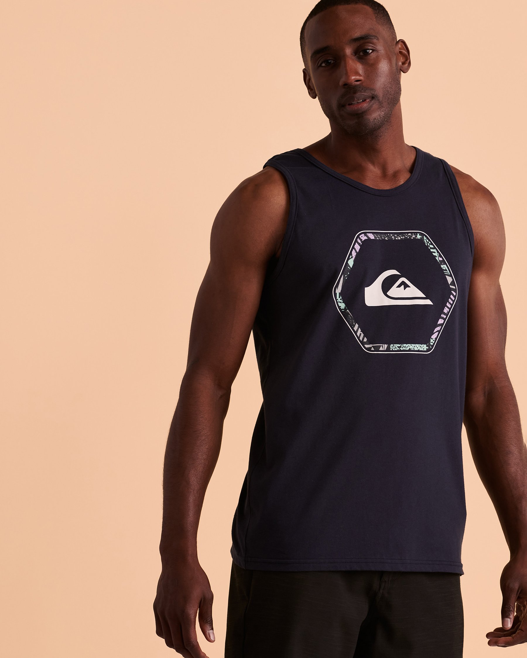 QUIKSILVER In Shapes Tank Navy AQYZT08964 - View4