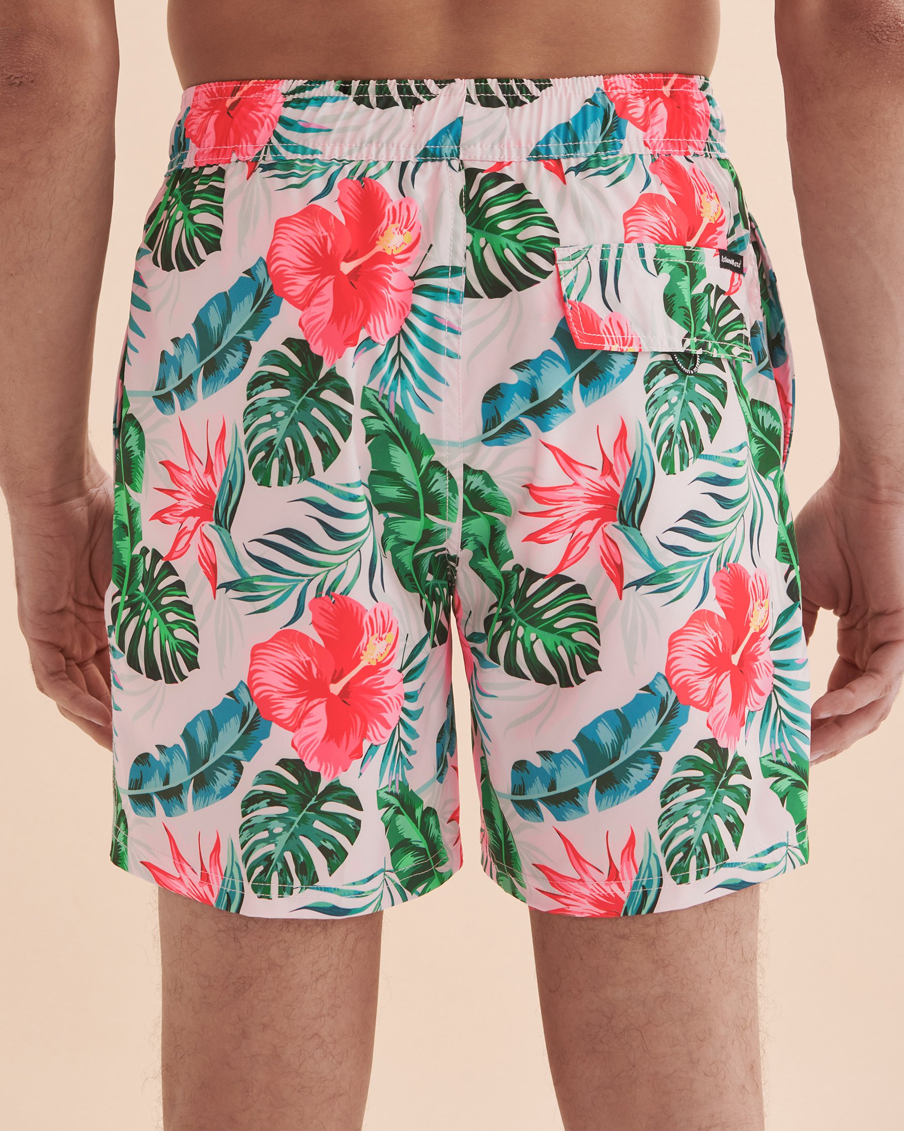 ISLANDHAZE Maillot volley avec filet Feuillage MB321716-1 - View3