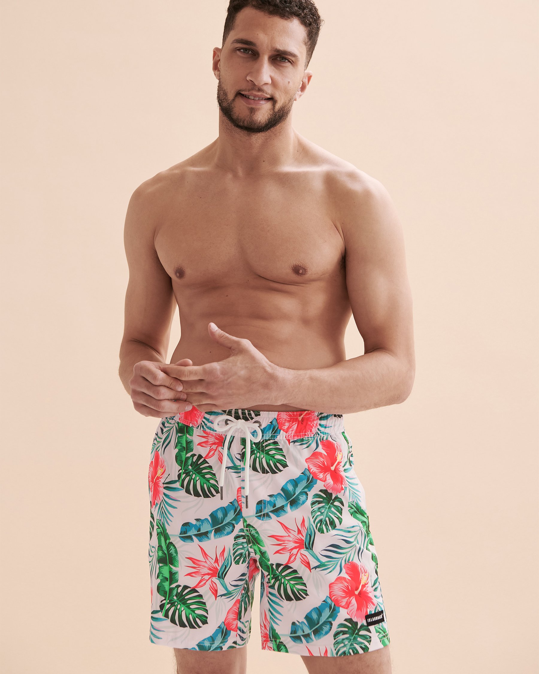 ISLANDHAZE Maillot volley avec filet Feuillage MB321716-1 - View6