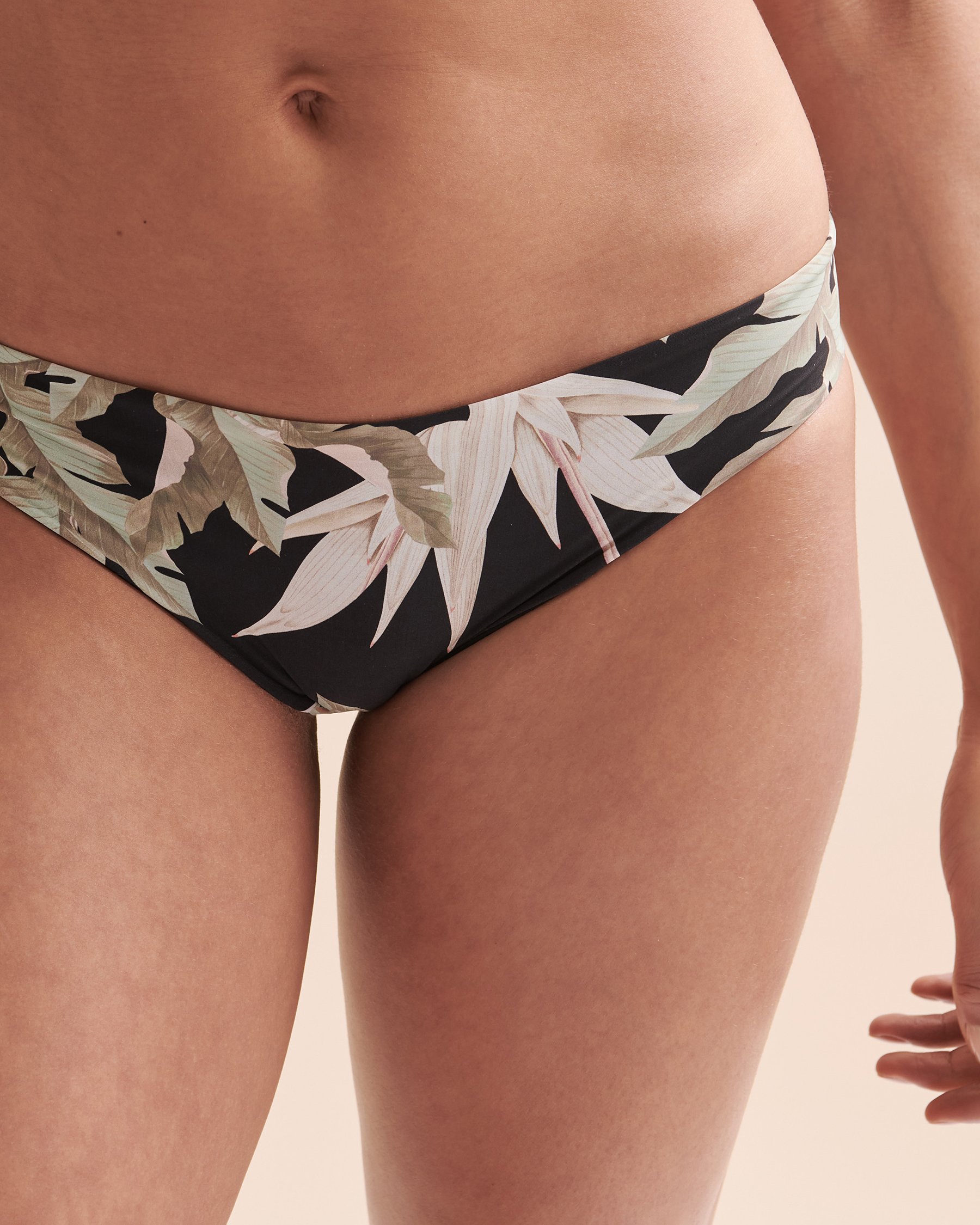 MALAI Bas de bikini réversible Perwinkle Tropical B01153 - Voir1
