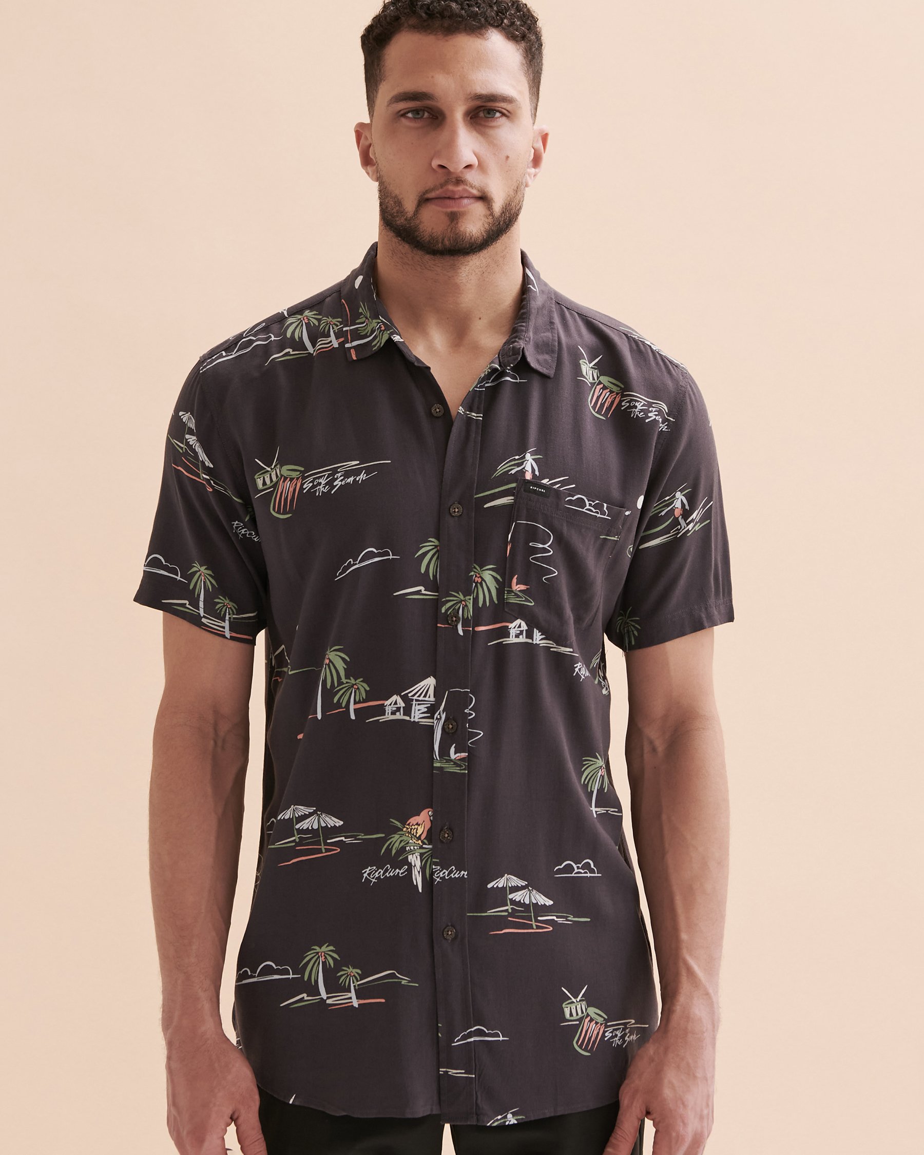 RIP CURL Chemisier manches courtes Party Pack Ile 01CMSH - Voir1