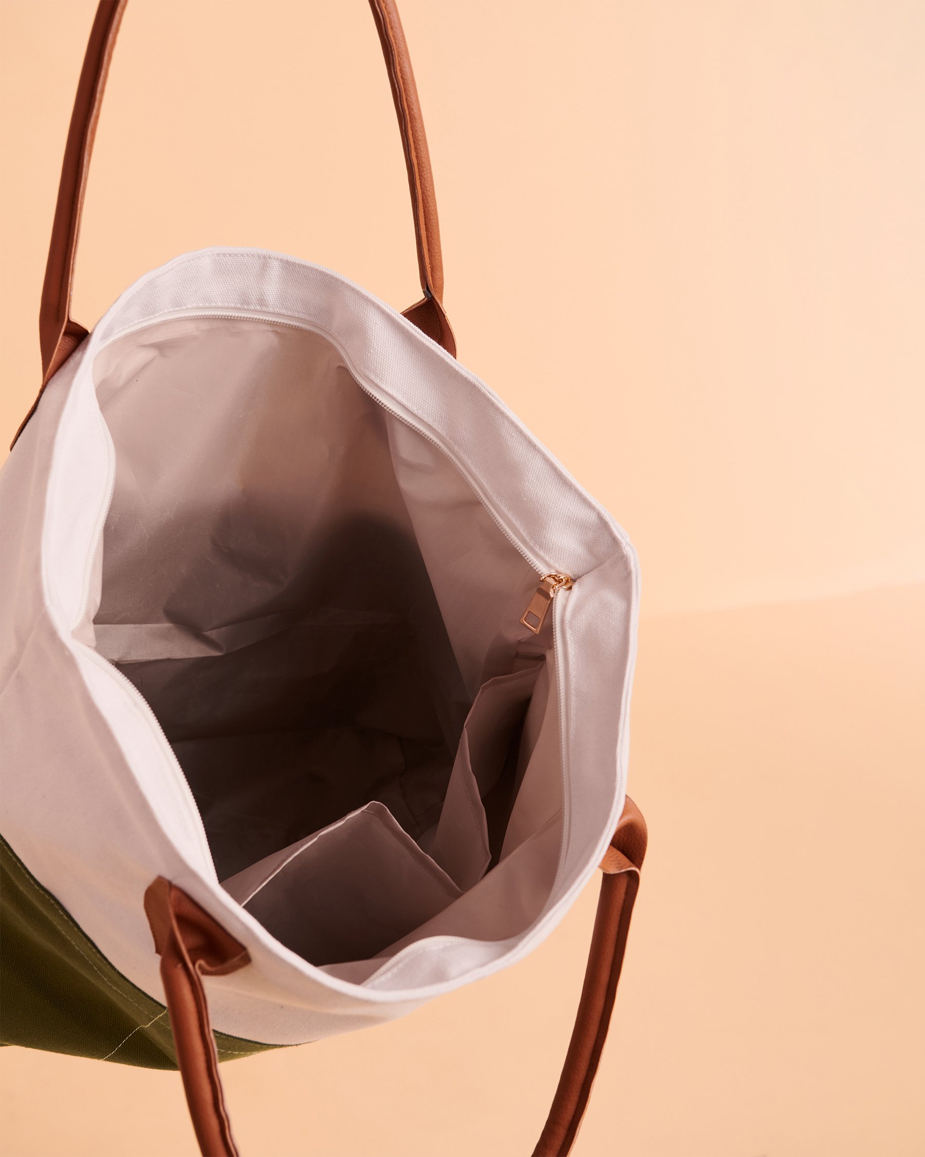 SARAJANE Canvas Bag Two tone 23SJ2130 - View3