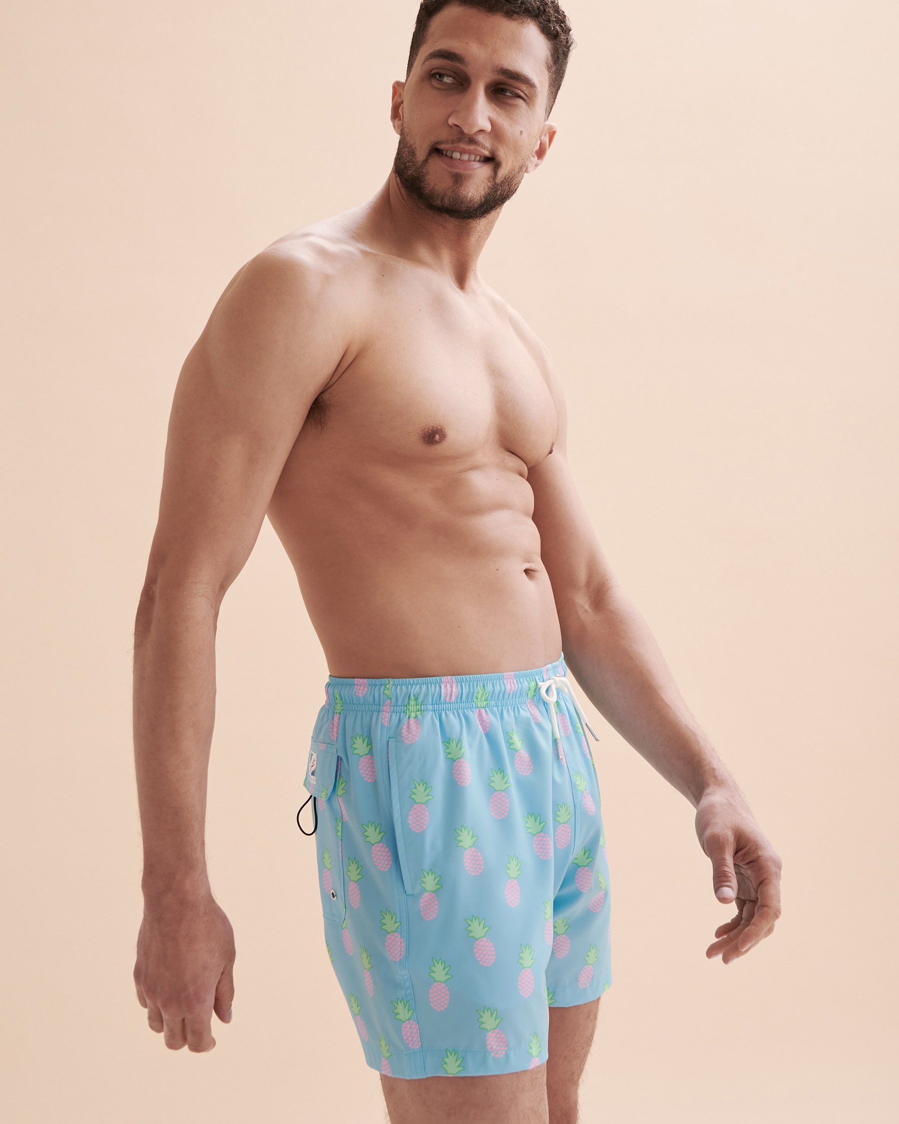 BERMIES Maillot volley Pineapple Funky Ananas PINEFUNKY-CL - Voir5