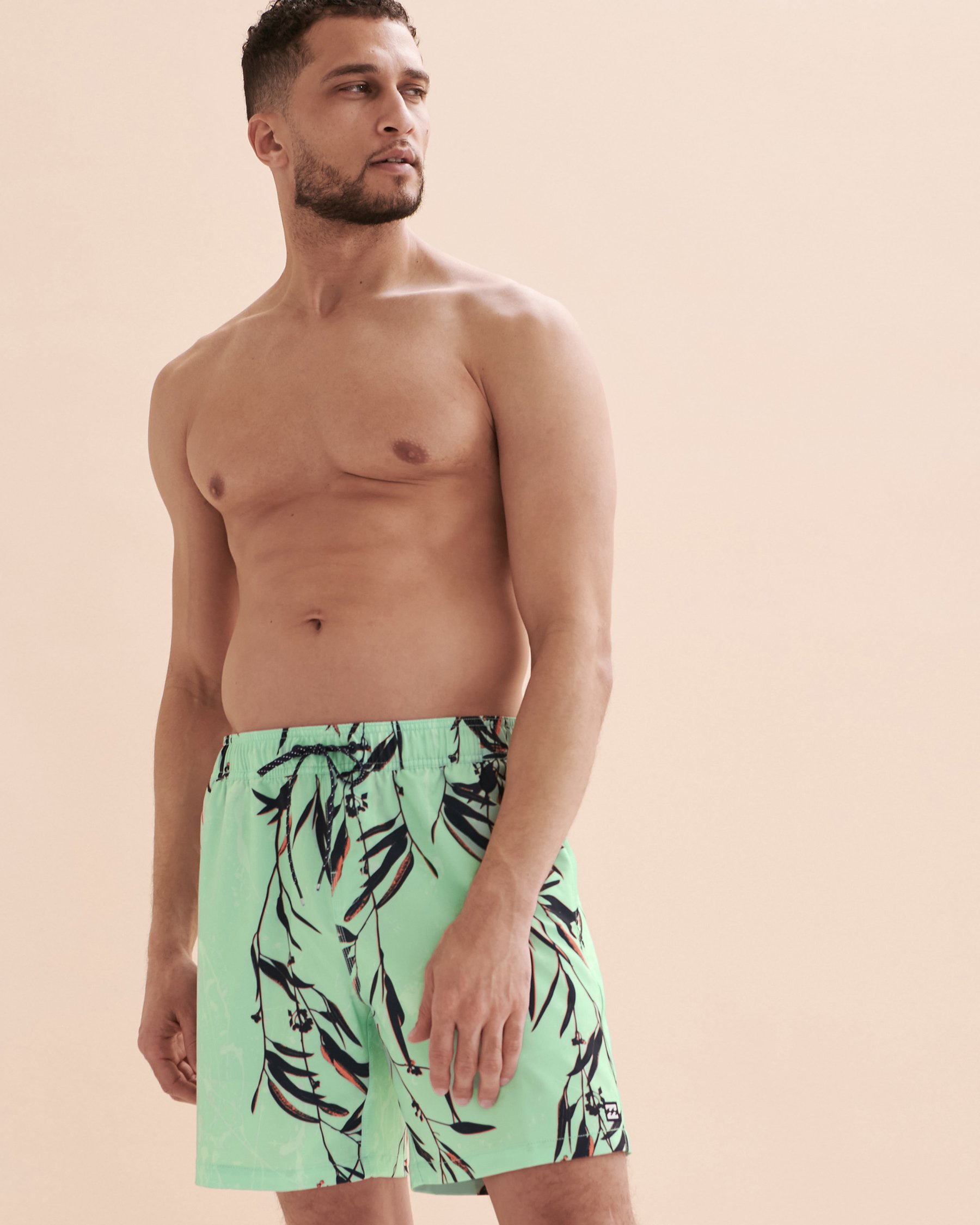 BILLABONG Maillot volley SUNDAYS LAYBACK Imprimé feuillage ABYJV00103 - Voir4