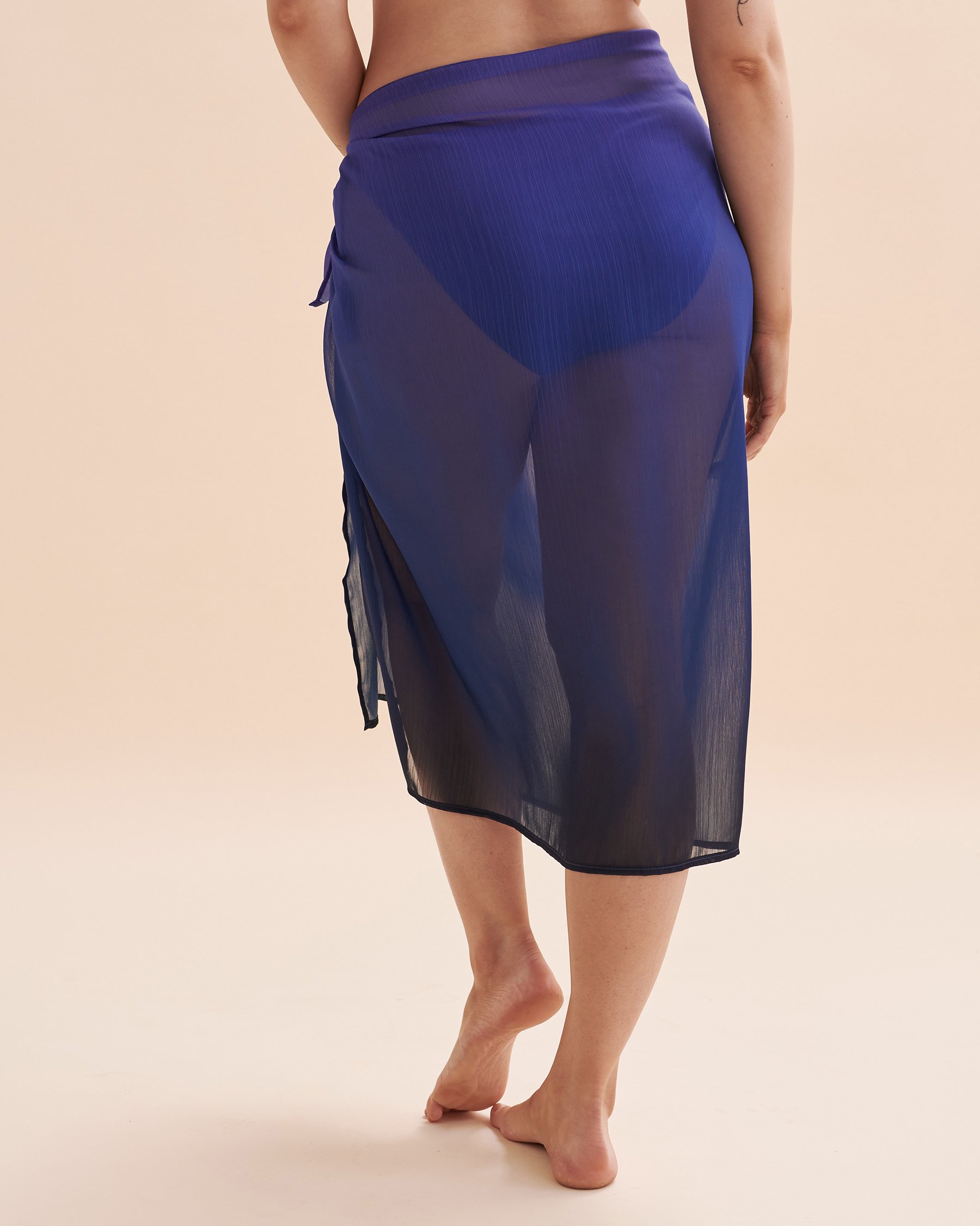 BLEU ROD BEATTIE Paréo en chiffon Cool Breeze Teinte de violet RBCB23817H - View2