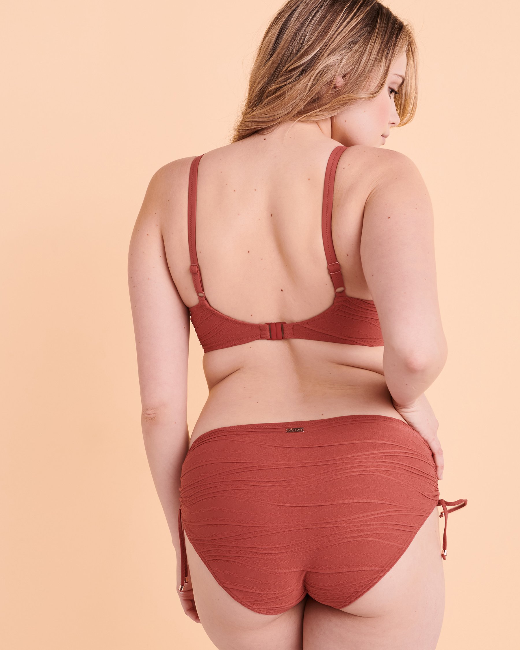 FANTASIE Haut de bikini plongeant bonnet DD/E/F Beach Waves Rose persan FS502201 - Voir2