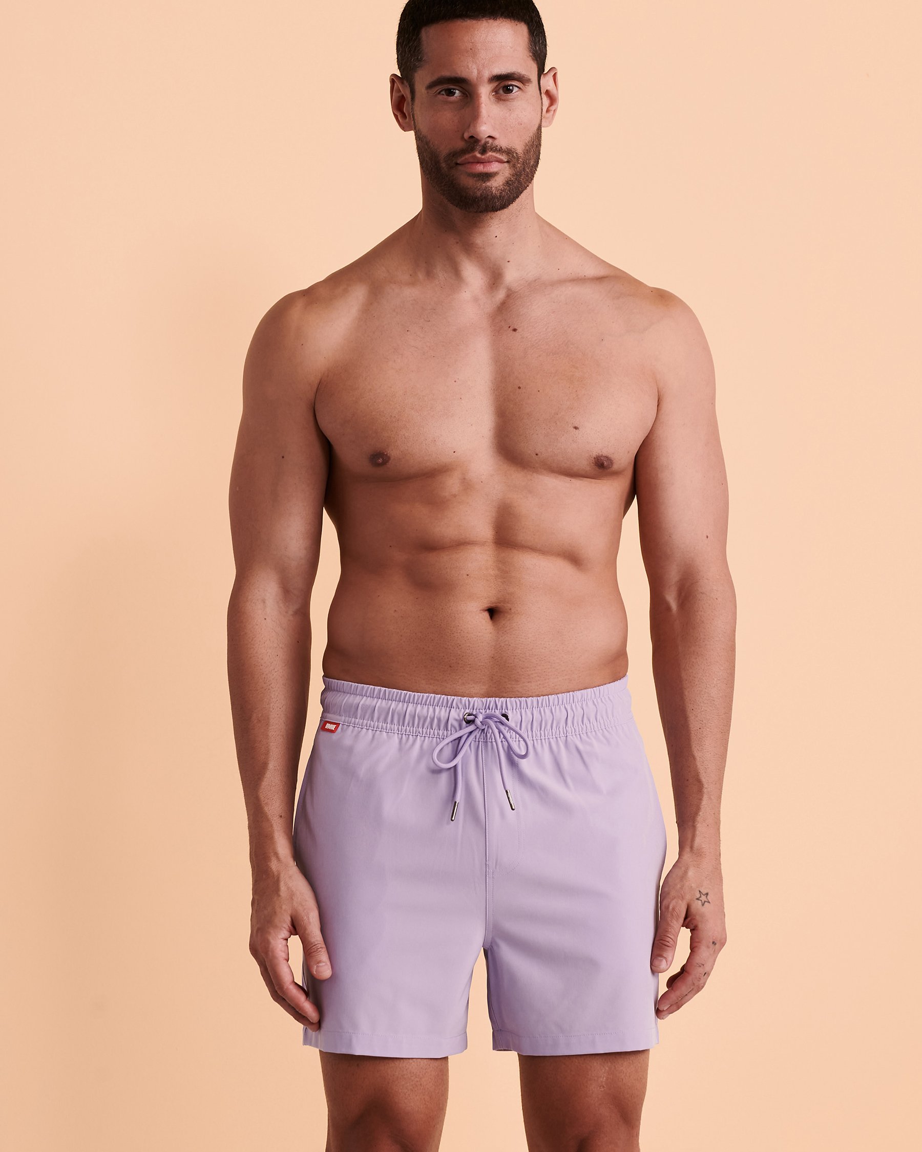 HAMABE Volley Swimsuit Lavender 03100015 - View6