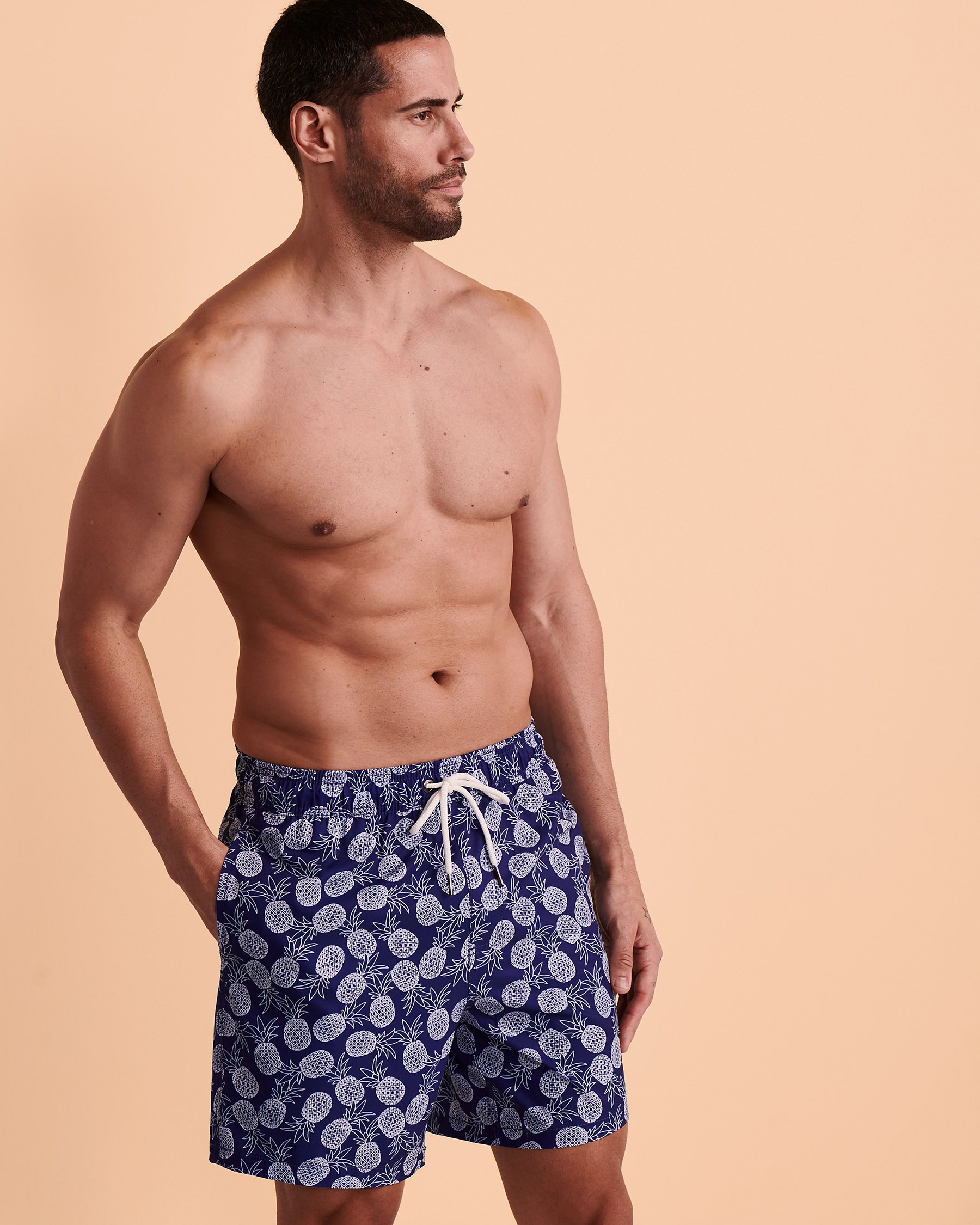ISLANDHAZE Maillot volley PINEAPPLE Imprimé ananas MB822803 - Voir4