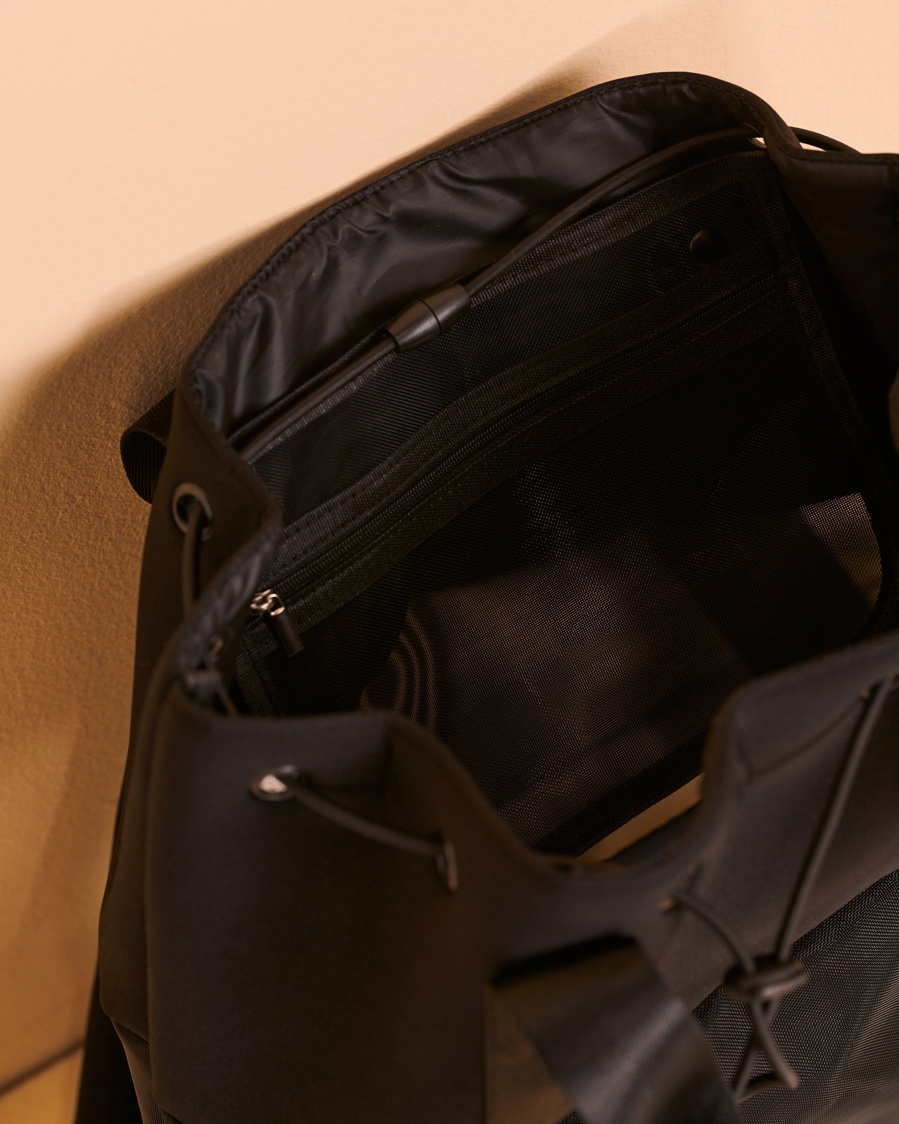 MY BIKINI STORY Mesh Backpack Black 02500004 - View3