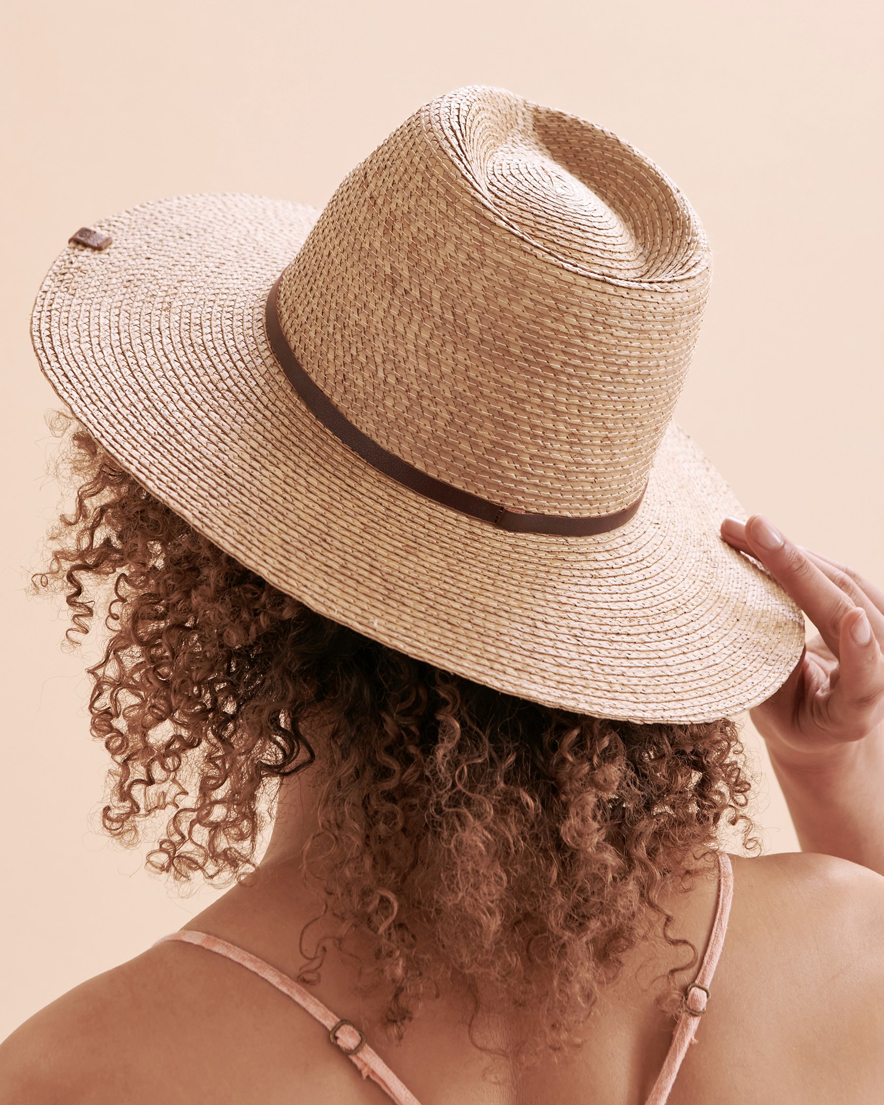 RIP CURL Chapeau panama en paille Palmeto UPF Naturel 02BWHE - Voir2