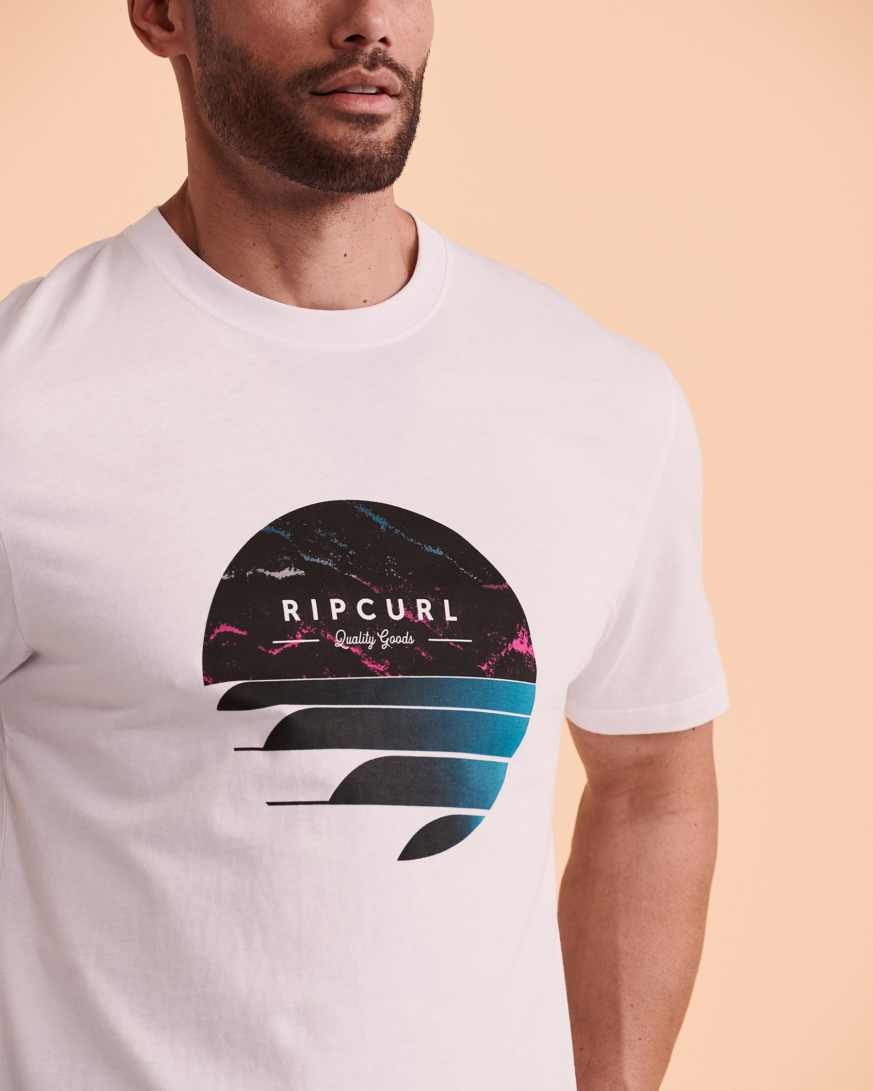 RIP CURL T-Shirt Fill Me Up Blanc 03YMTE - View5