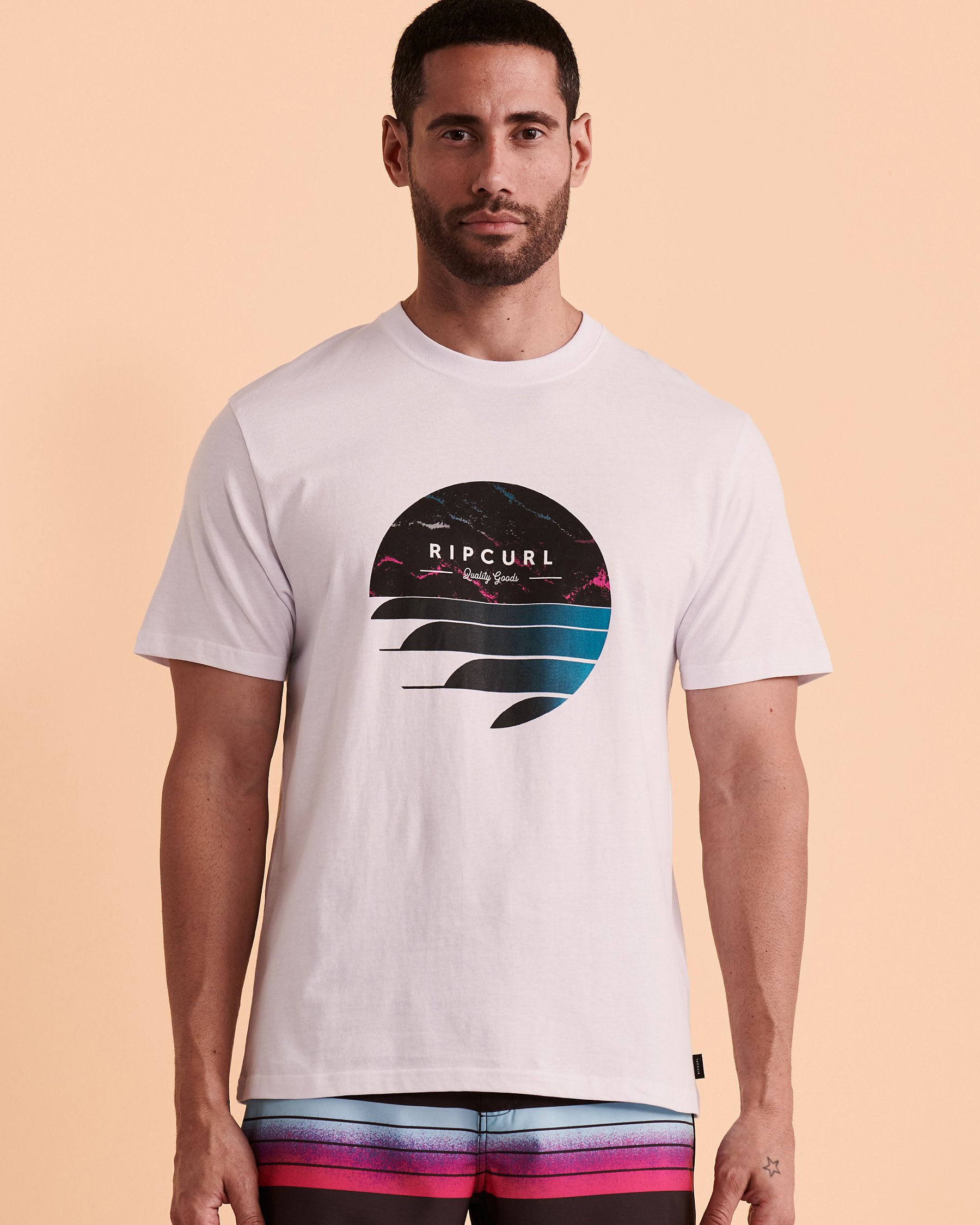 RIP CURL T-Shirt Fill Me Up Blanc 03YMTE - View4