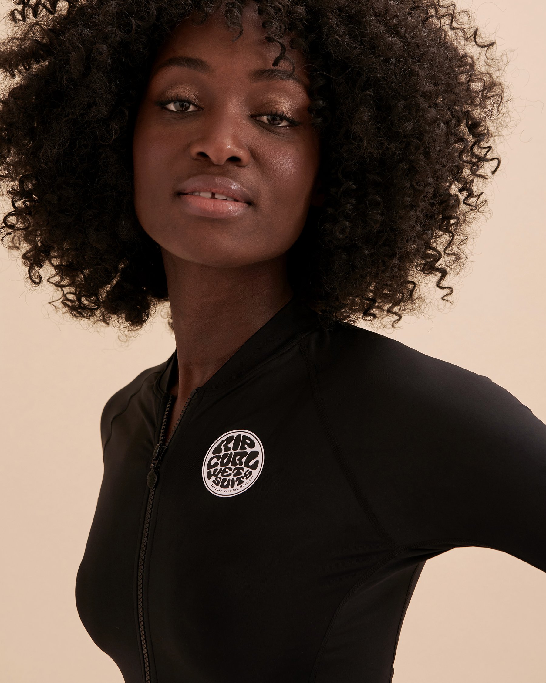 RIP CURL Classic Surf Long Sleeve Rashguard Black 12MWRV - View3