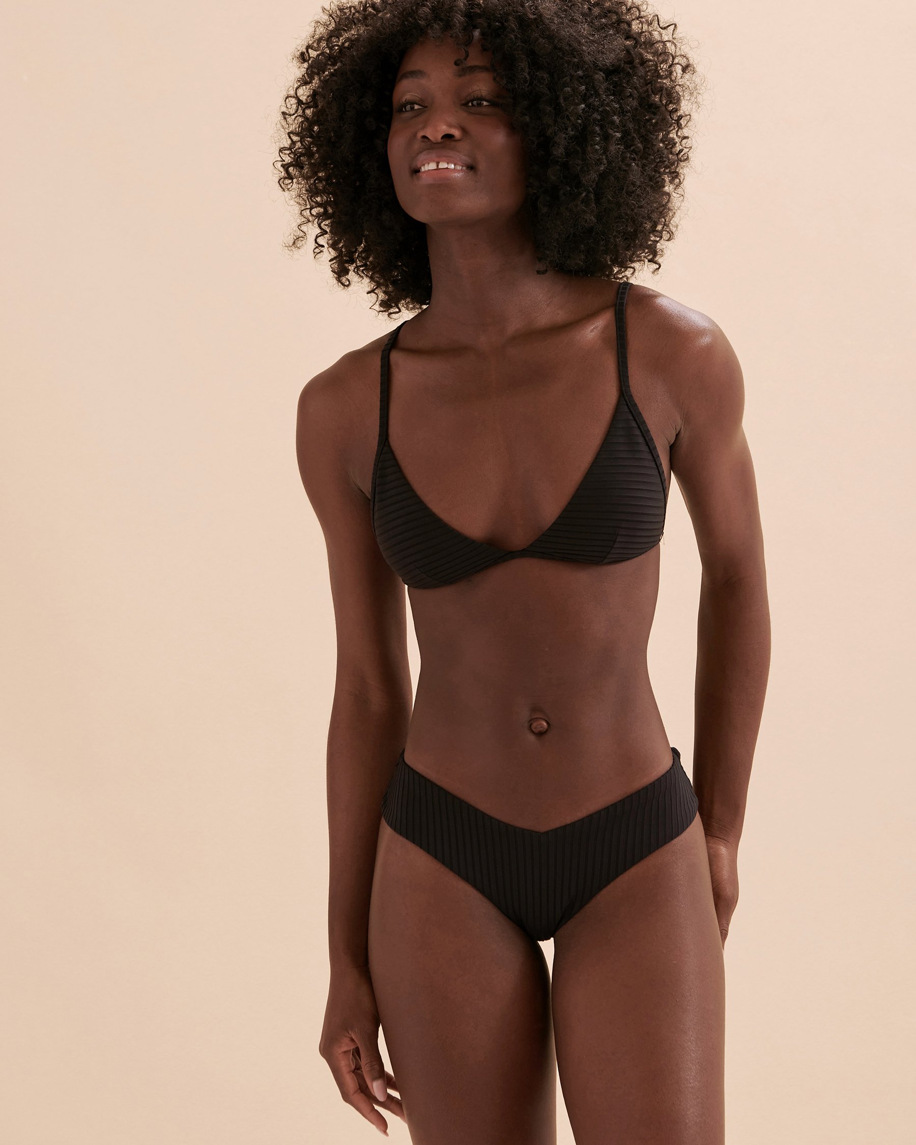 RIP CURL PREMIUM SURF Hipster Bikini Bottom Black GSIYJ9 - View3