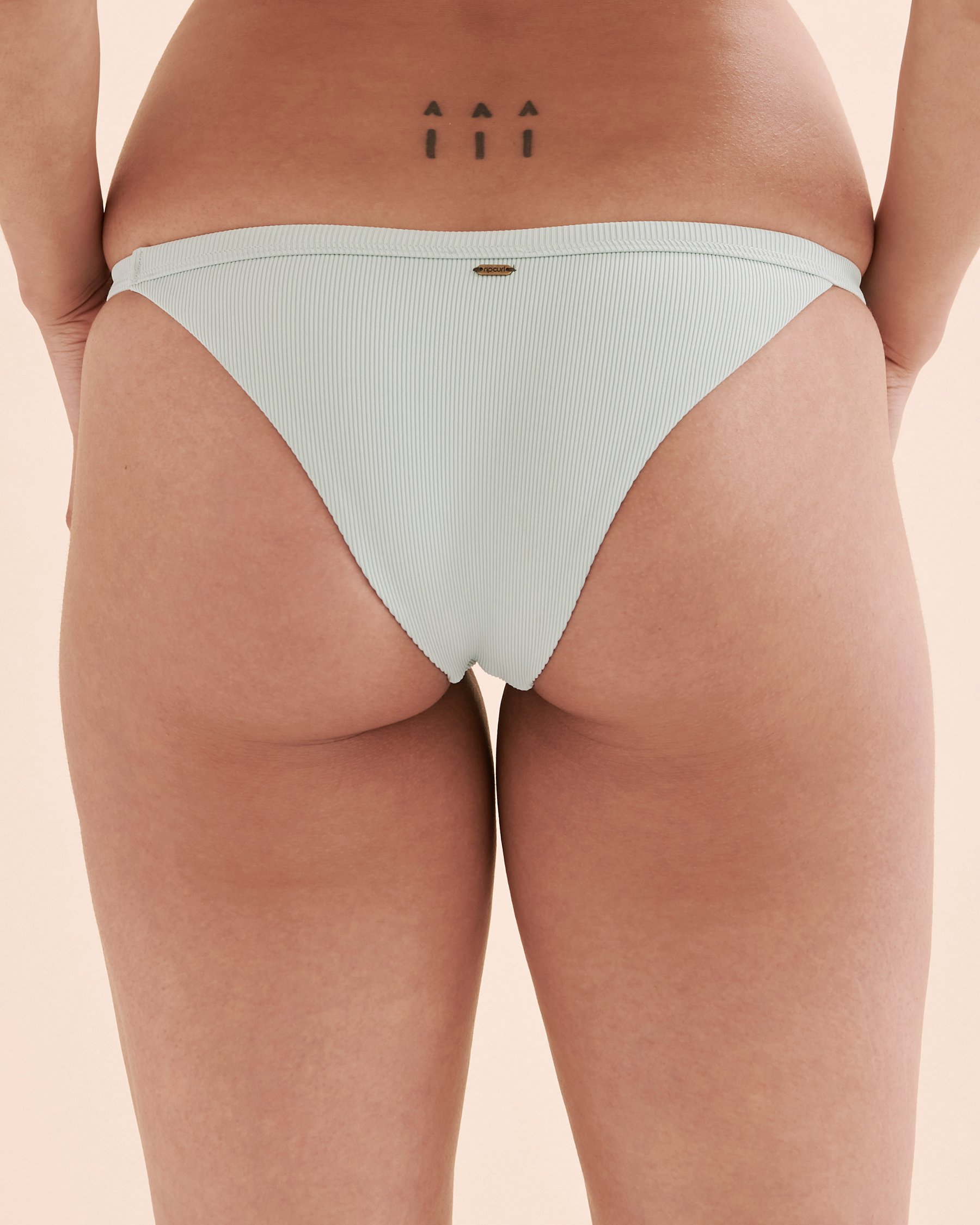 RIP CURL Bas de bikini taille basse Surf Bleu GSITJ9 - View2