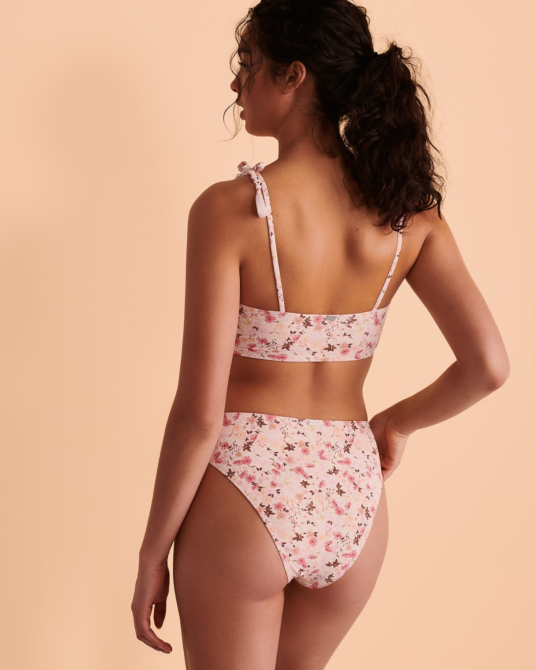 TROPIK Boho Shoulder Tie Bikini Top Boho print 01100198 - View2