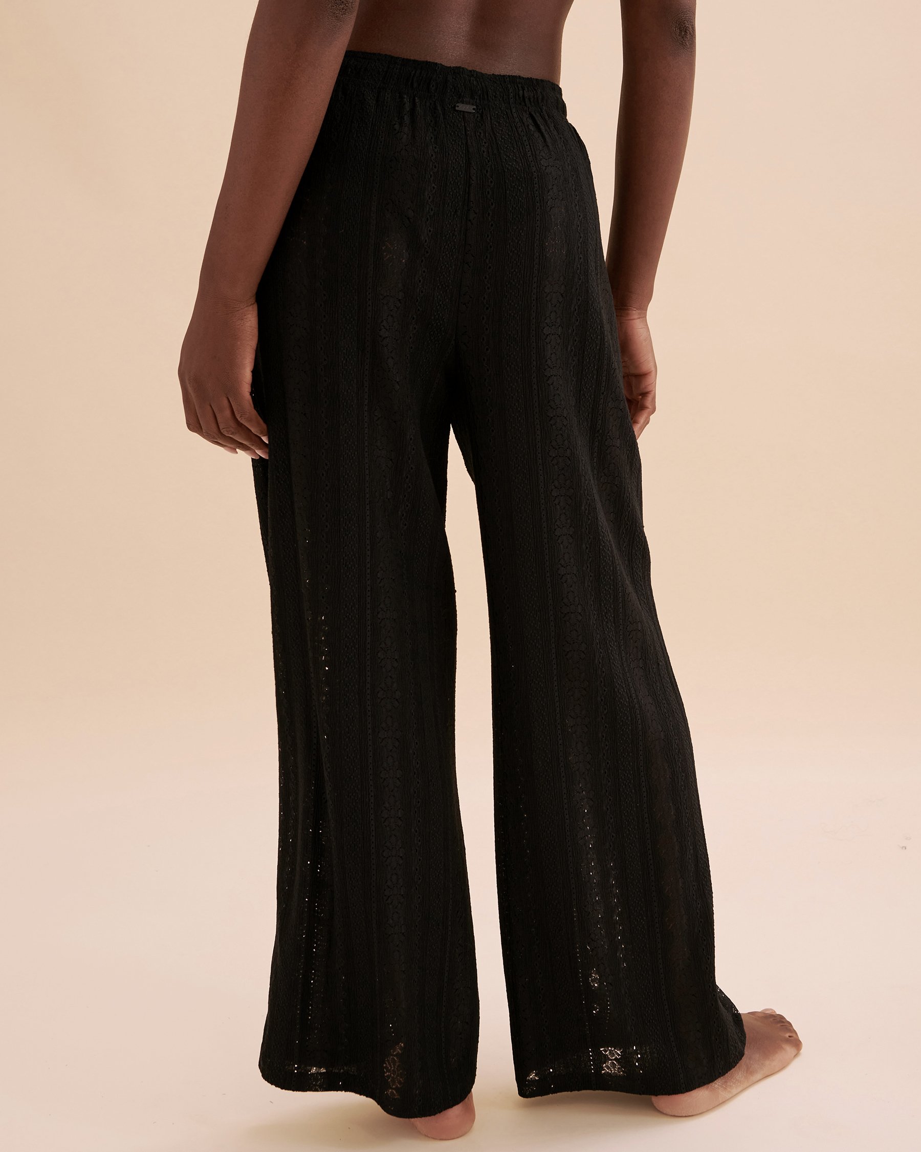 TROPIK Crochet Pants Black 02200042 - View2